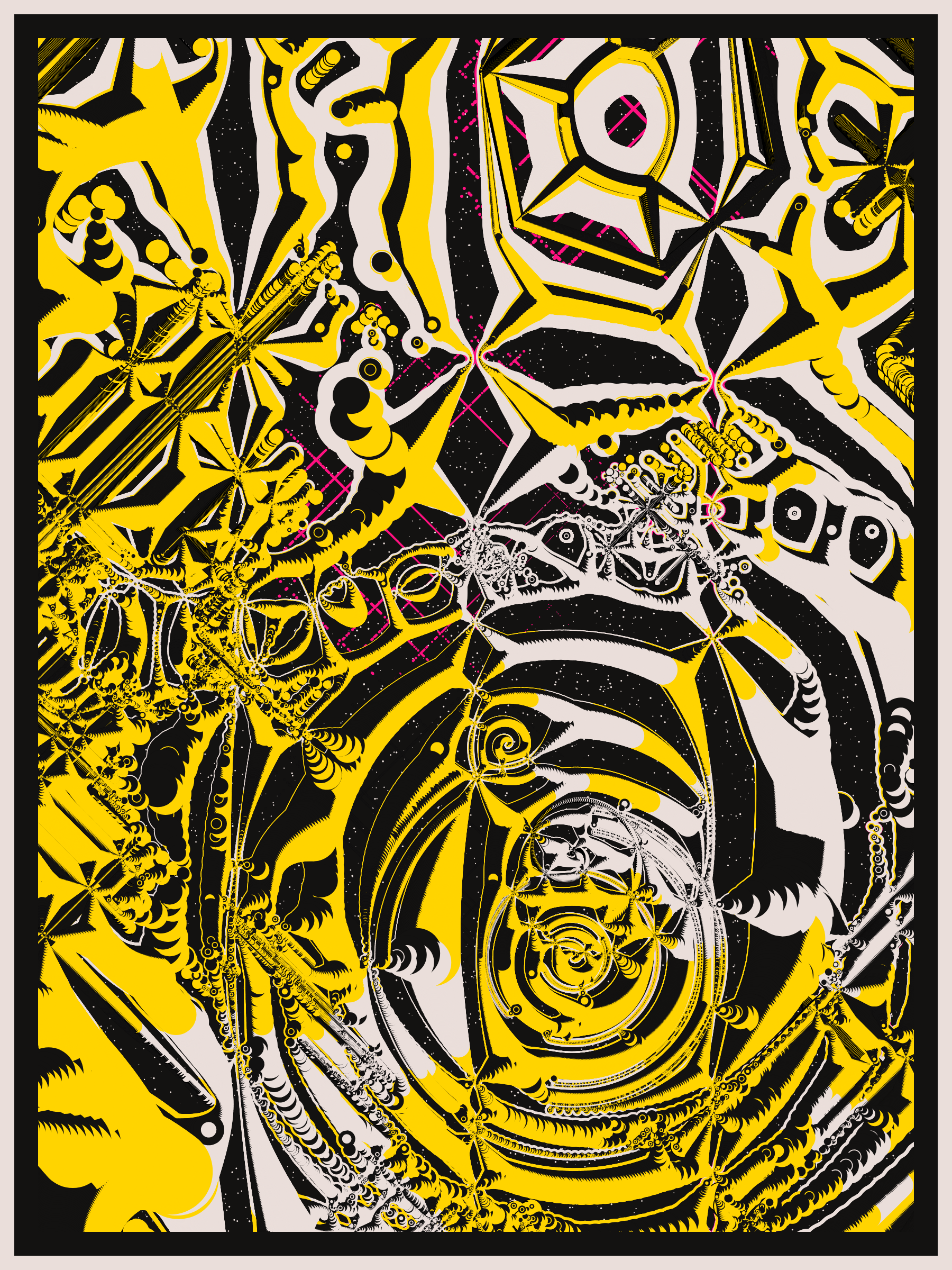 Art Blocks - Art Blocks v2 - Alien DNA #104 - NFT # 294000104