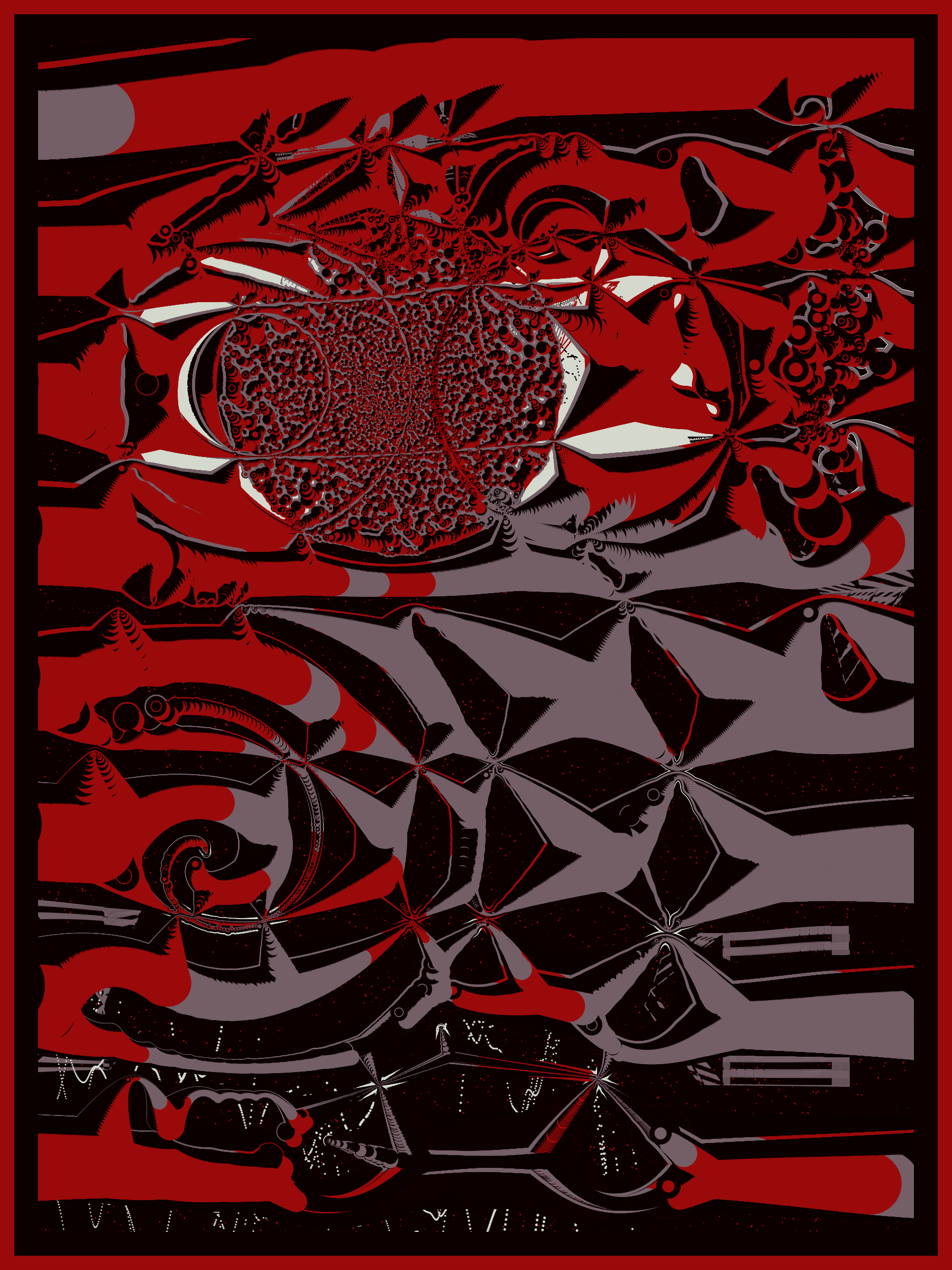 Art Blocks - Art Blocks v2 - Alien DNA #105 - NFT # 294000105