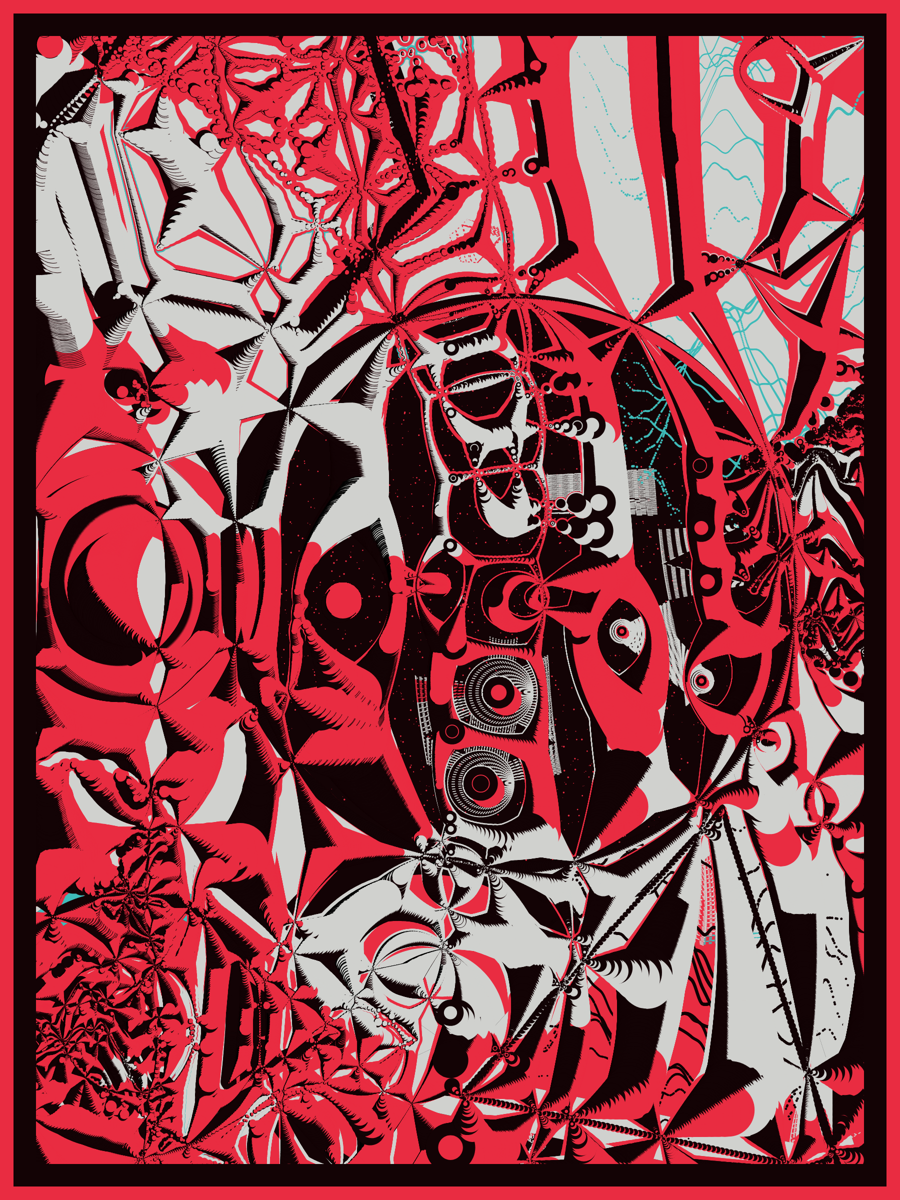 Art Blocks - Art Blocks v2 - Alien DNA #114 - NFT # 294000114