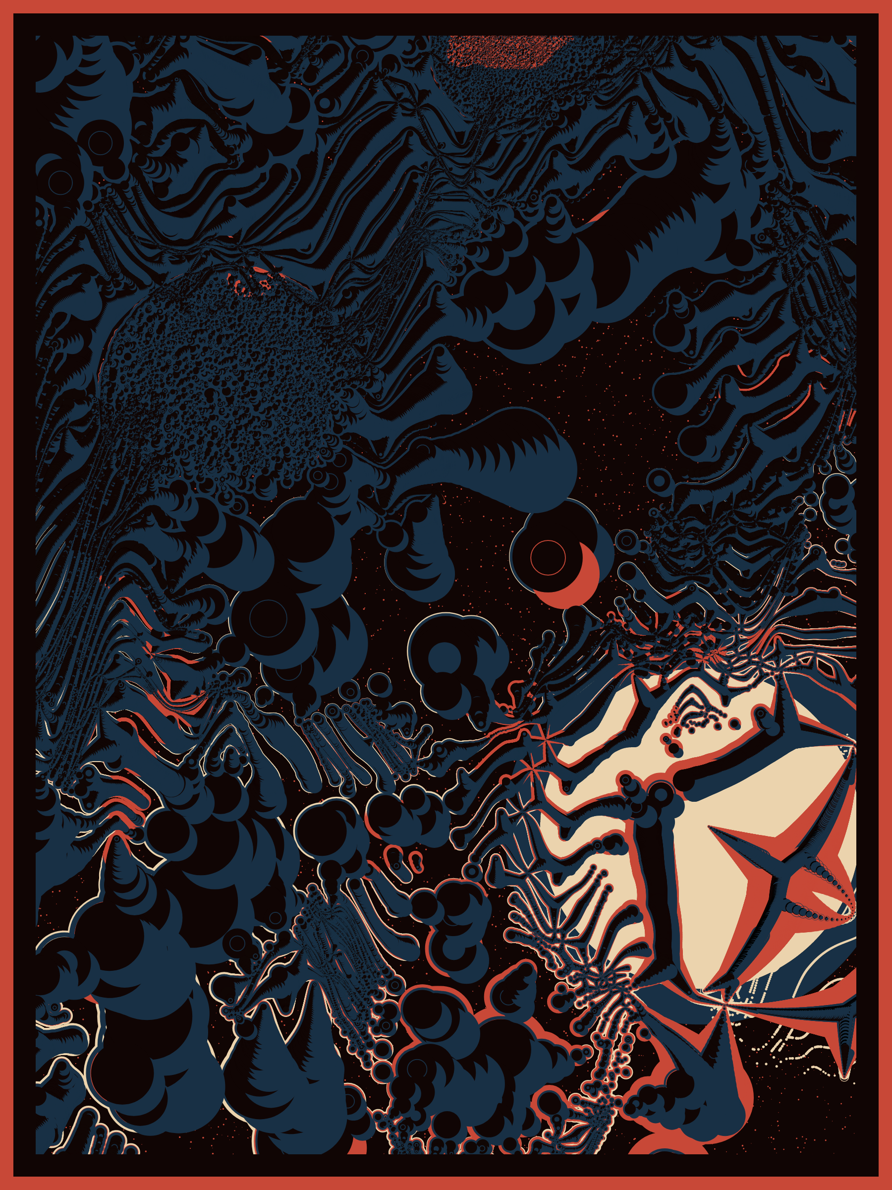 Art Blocks - Art Blocks v2 - Alien DNA #120 - NFT # 294000120