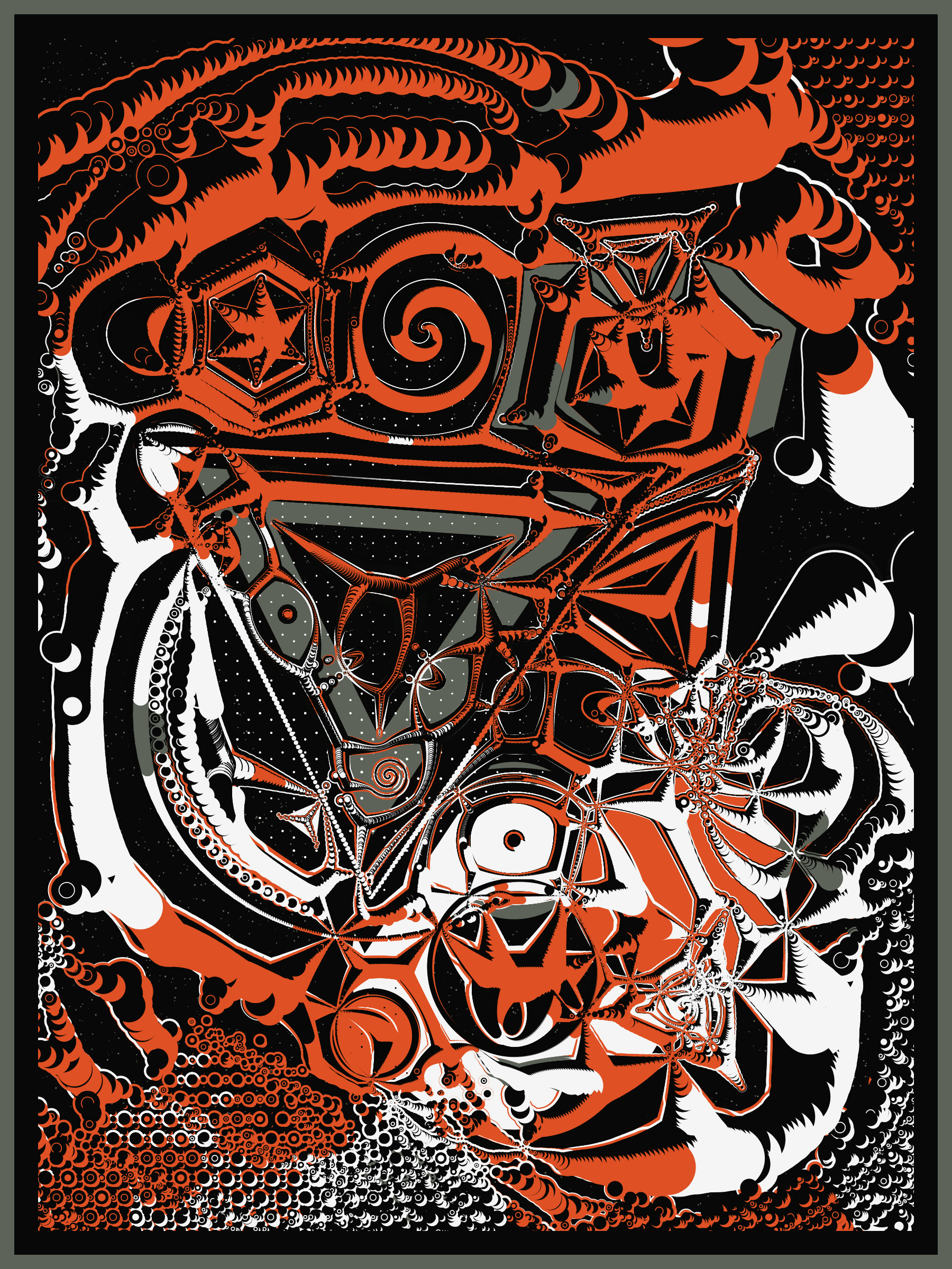 Art Blocks - Art Blocks v2 - Alien DNA #135 - NFT # 294000135