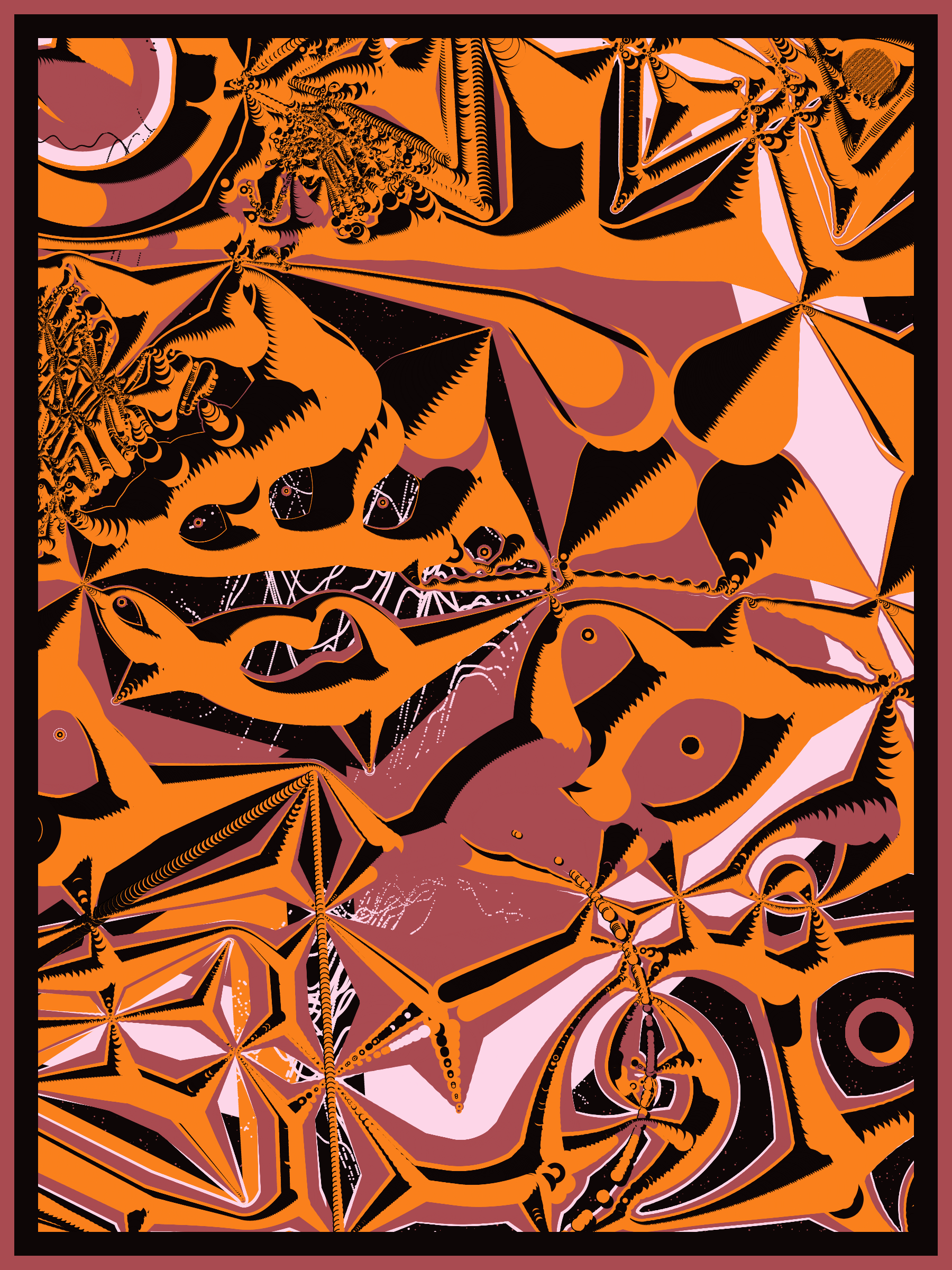 Art Blocks - Art Blocks v2 - Alien DNA #137 - NFT # 294000137