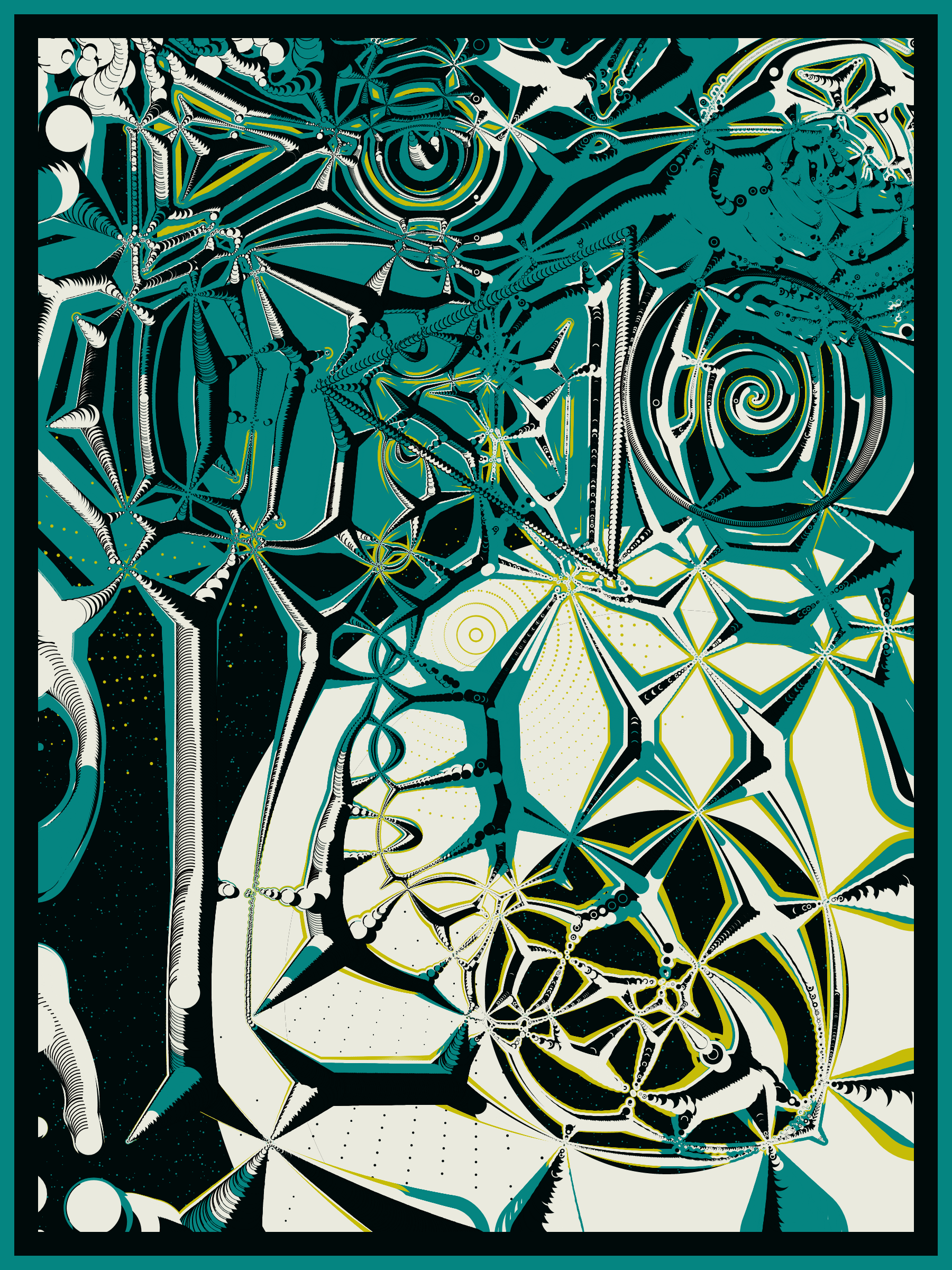 Art Blocks - Art Blocks v2 - Alien DNA #138 - NFT # 294000138