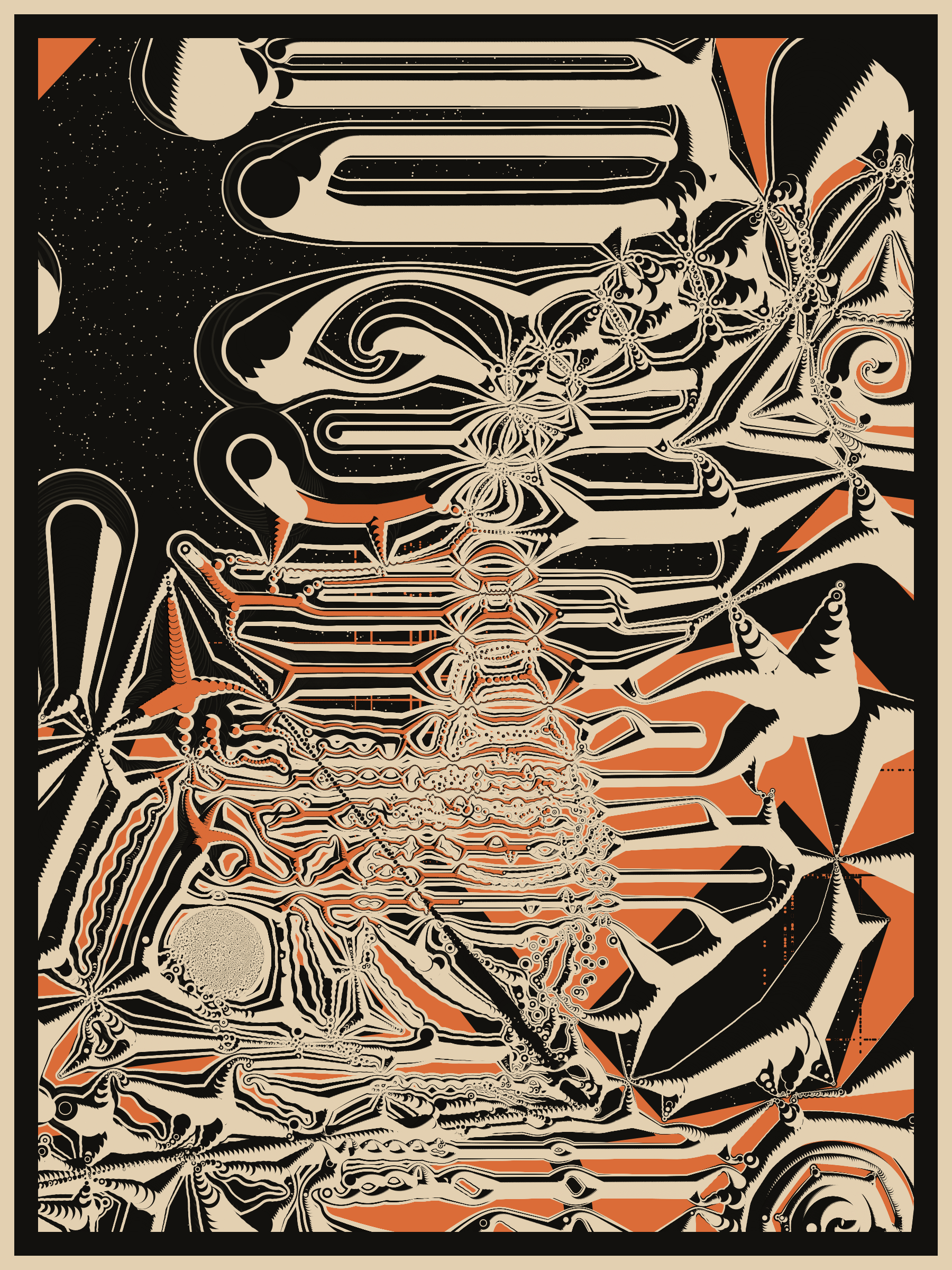 Art Blocks - Art Blocks v2 - Alien DNA #141 - NFT # 294000141