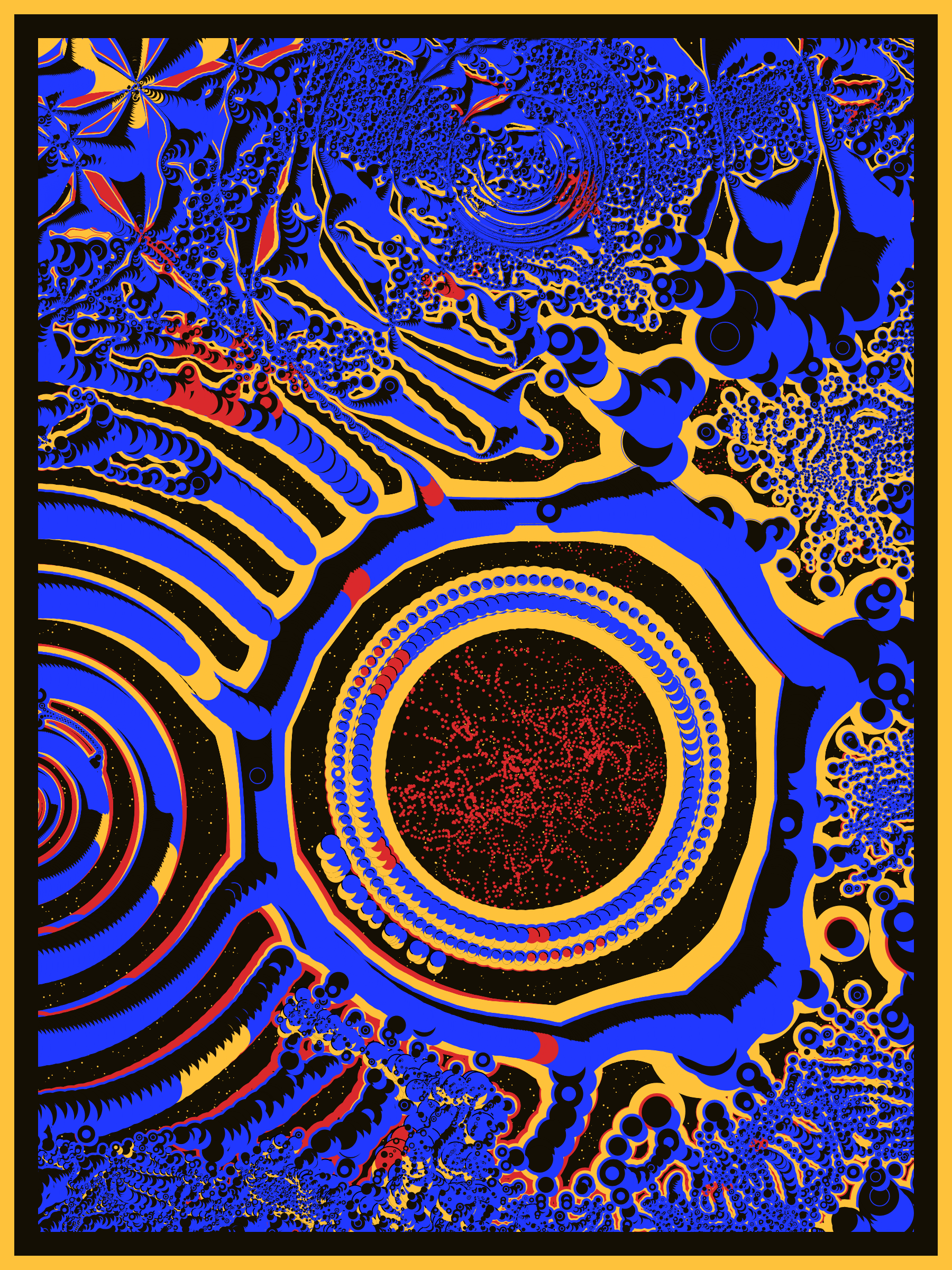 Art Blocks - Art Blocks v2 - Alien DNA #142 - NFT # 294000142