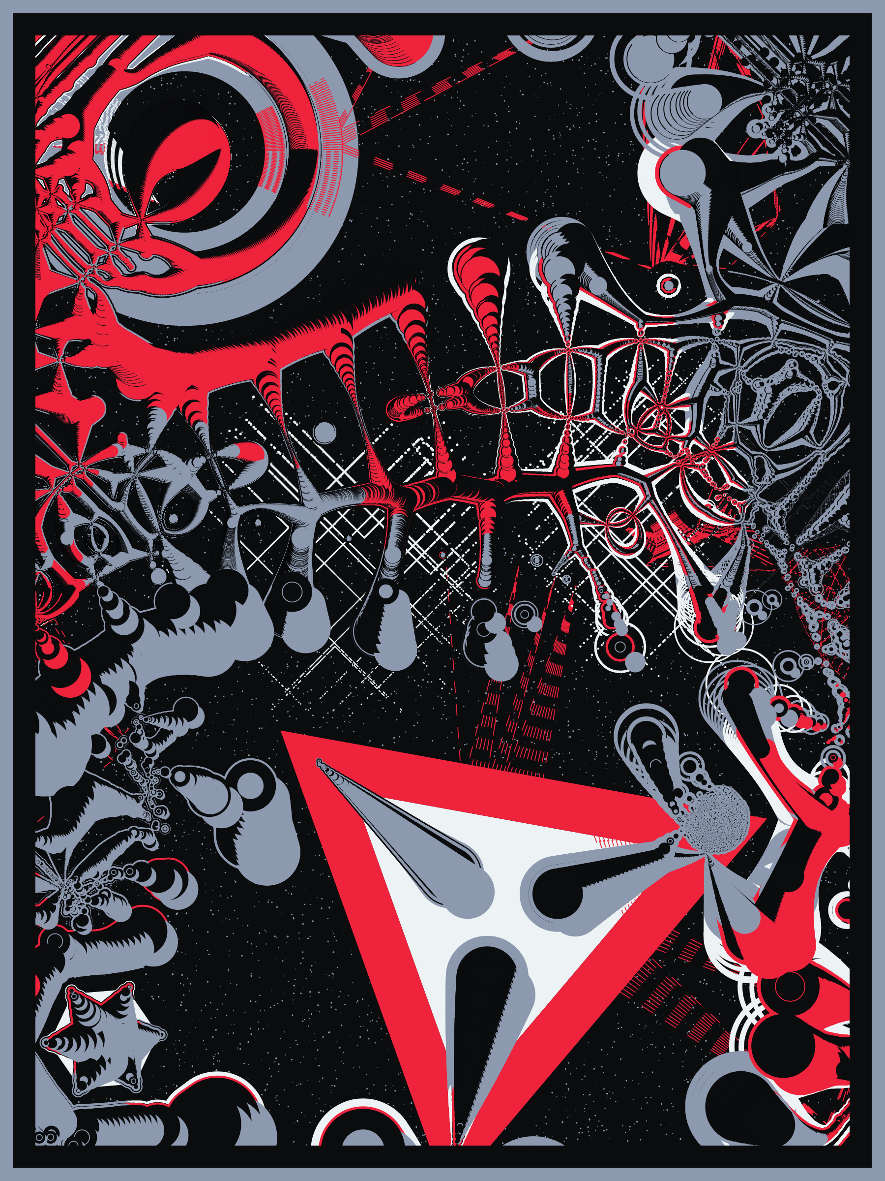 Art Blocks - Art Blocks v2 - Alien DNA #143 - NFT # 294000143