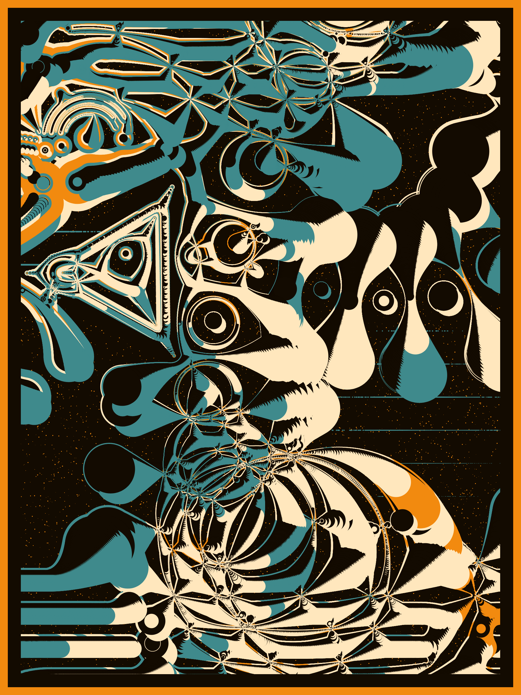 Art Blocks - Art Blocks v2 - Alien DNA #144 - NFT # 294000144