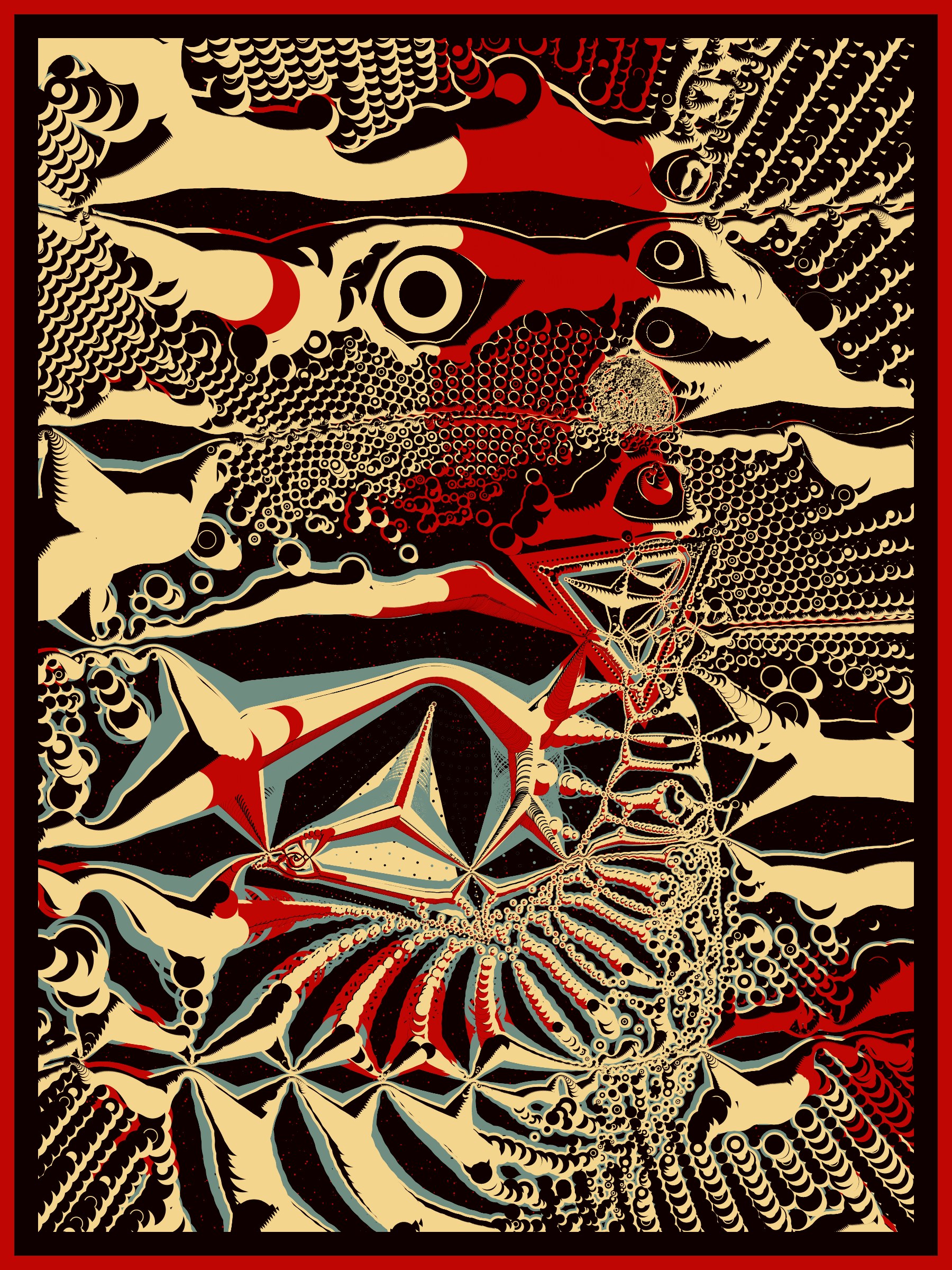 Art Blocks - Art Blocks v2 - Alien DNA #149 - NFT # 294000149