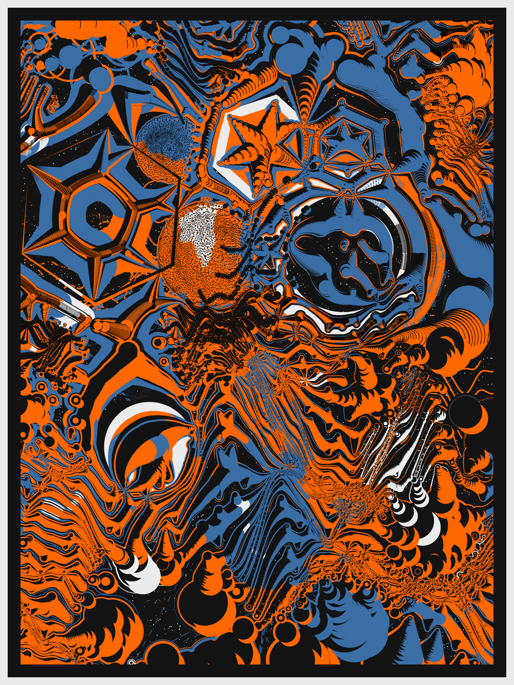 Art Blocks - Art Blocks v2 - Alien DNA #153 - NFT # 294000153