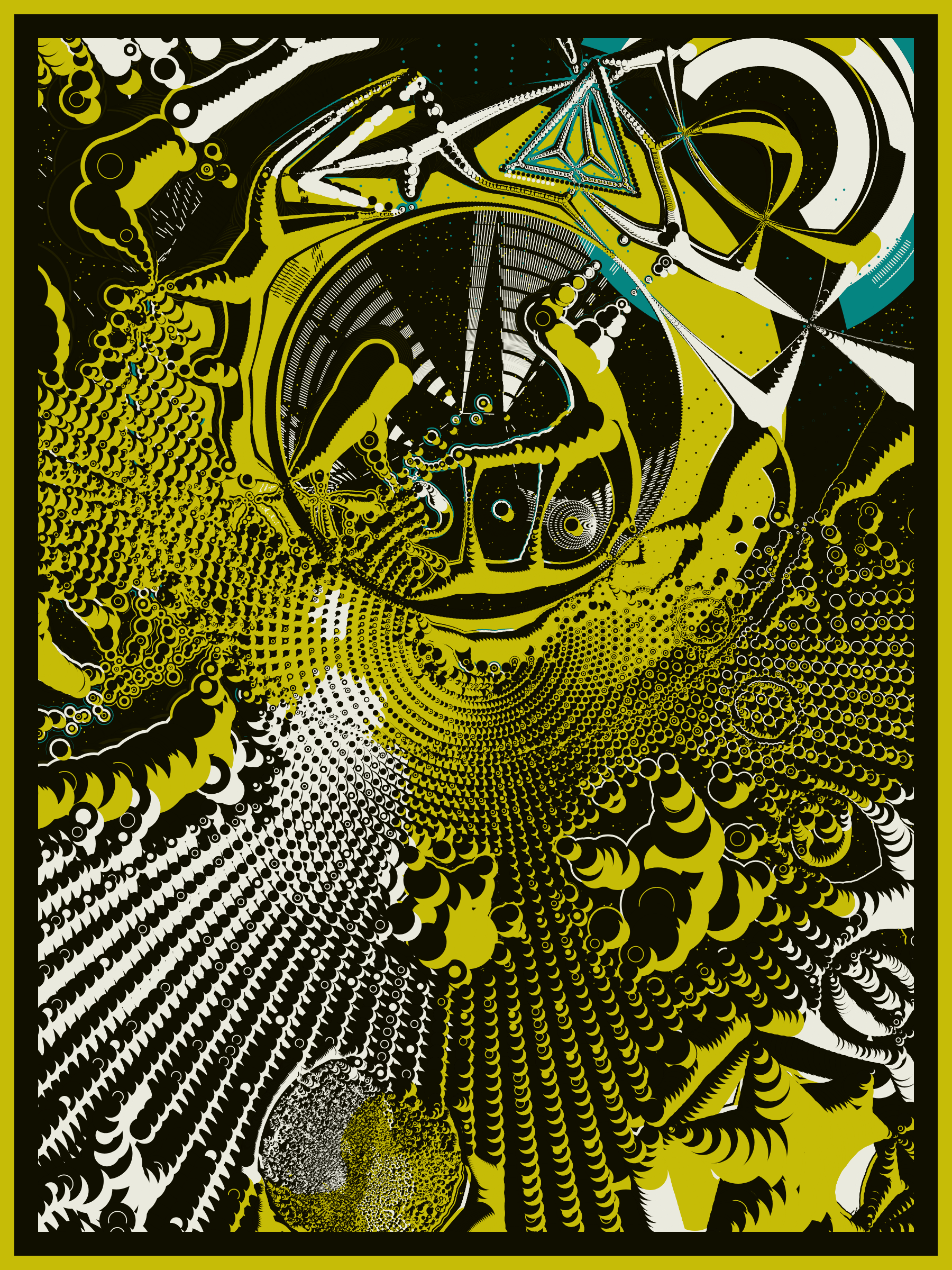 Art Blocks - Art Blocks v2 - Alien DNA #163 - NFT # 294000163