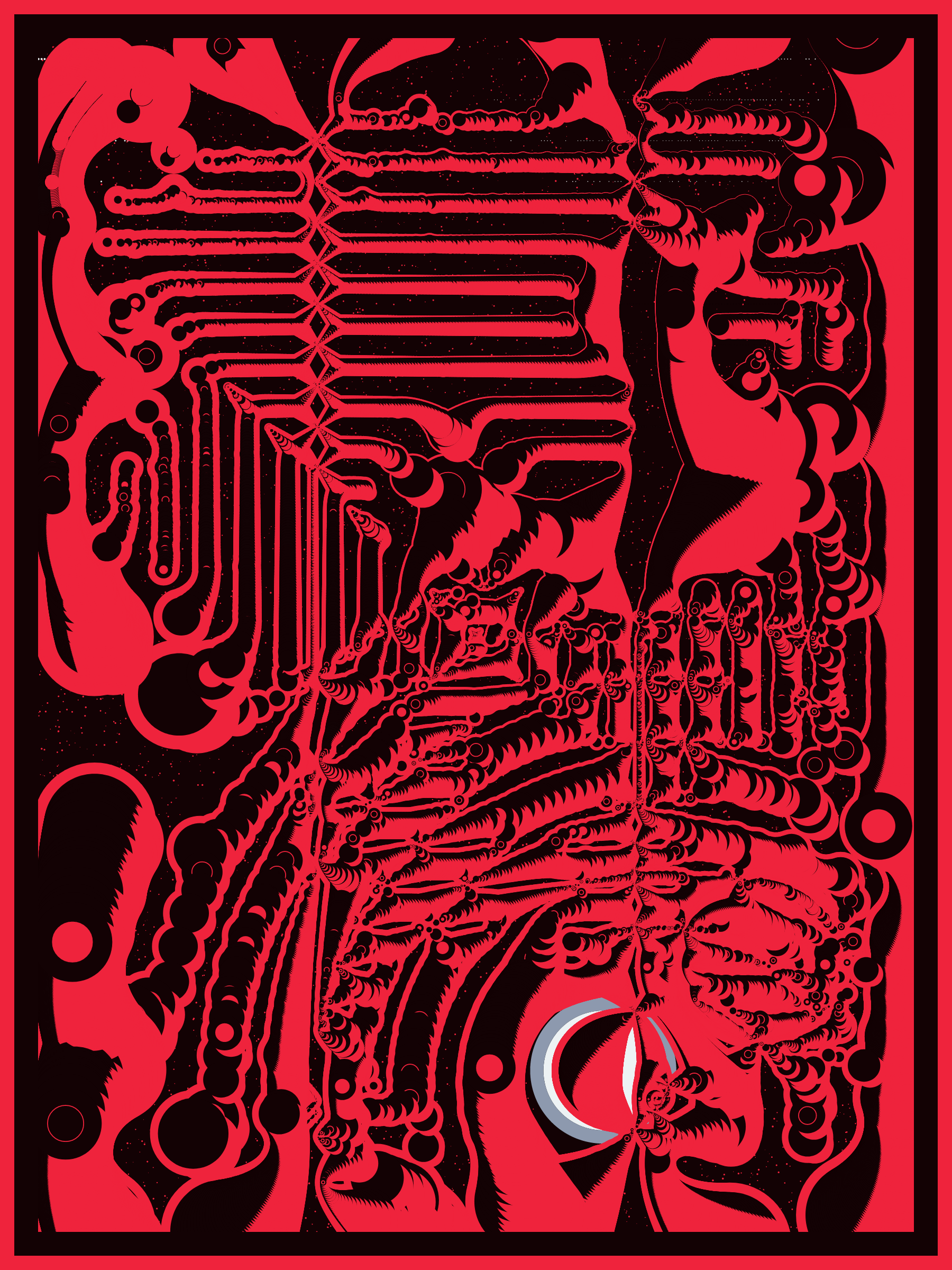 Art Blocks - Art Blocks v2 - Alien DNA #166 - NFT # 294000166