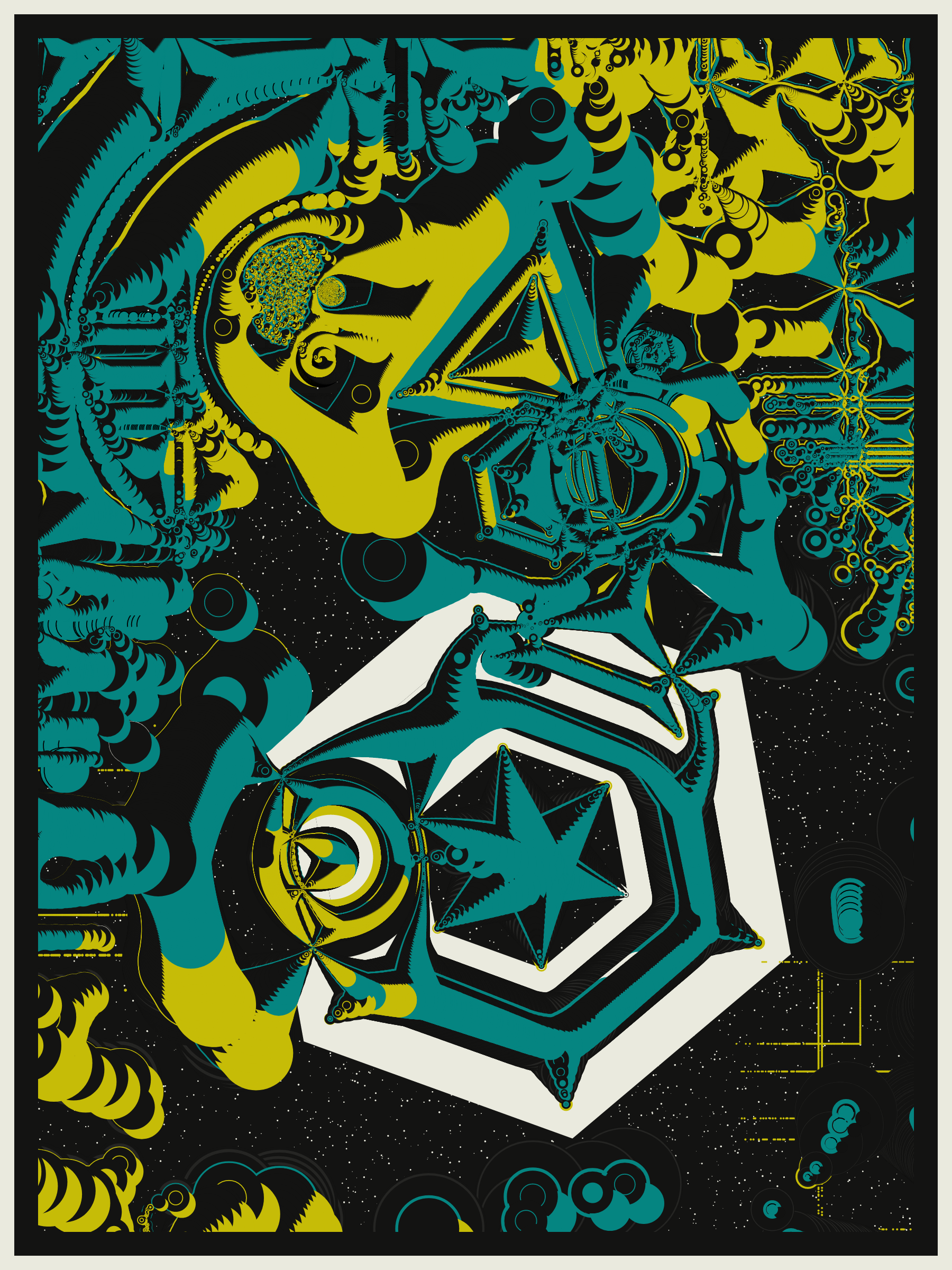 Art Blocks - Art Blocks v2 - Alien DNA #175 - NFT # 294000175