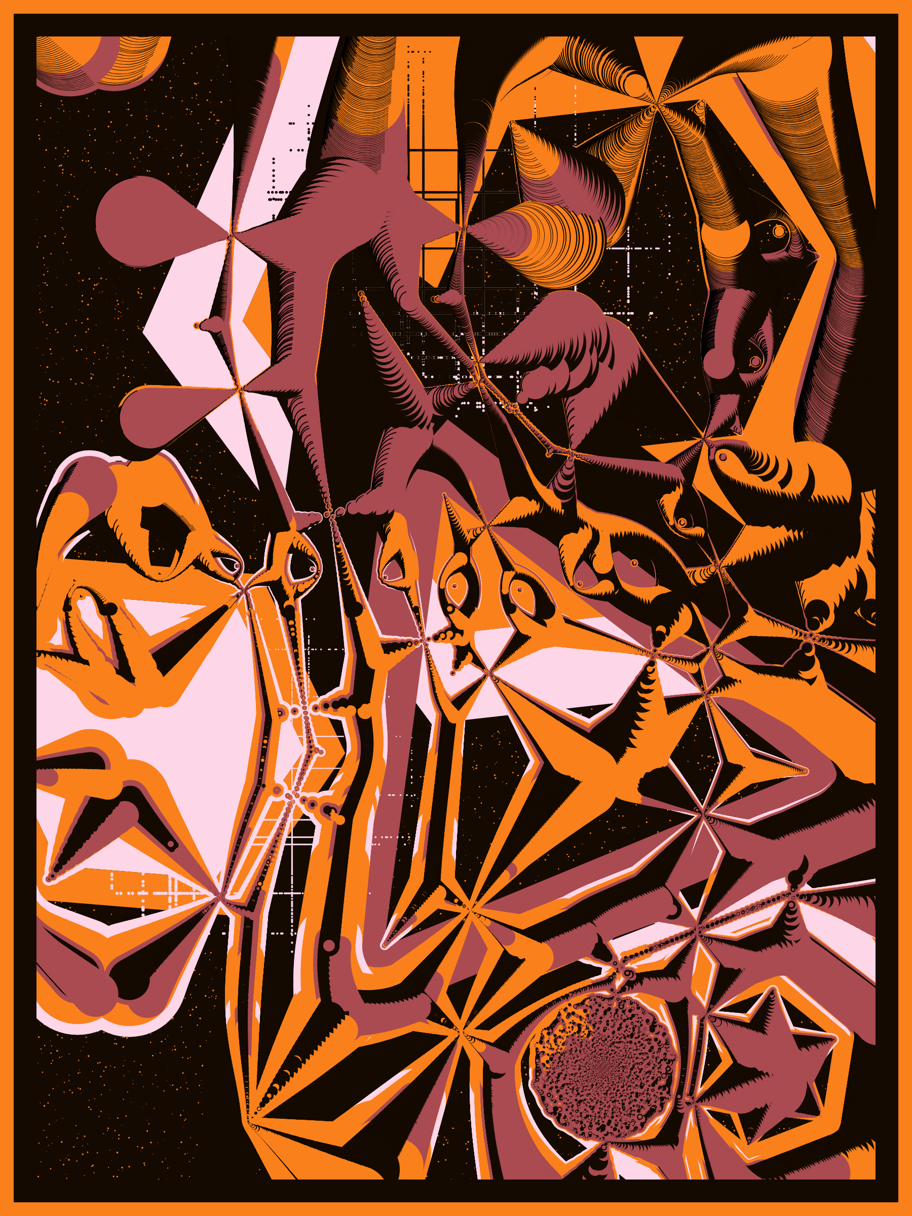 Art Blocks - Art Blocks v2 - Alien DNA #176 - NFT # 294000176