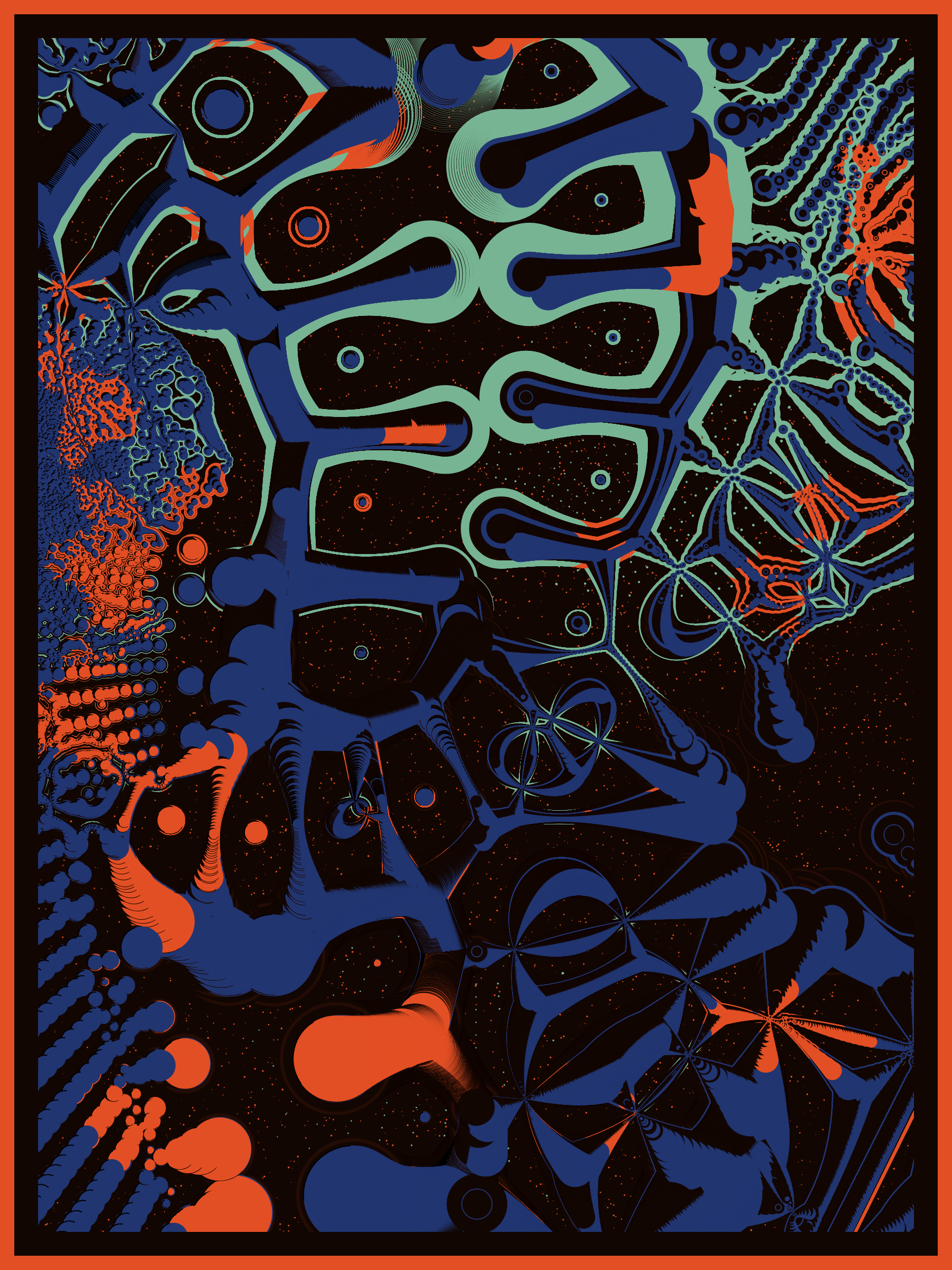 Art Blocks - Art Blocks v2 - Alien DNA #181 - NFT # 294000181