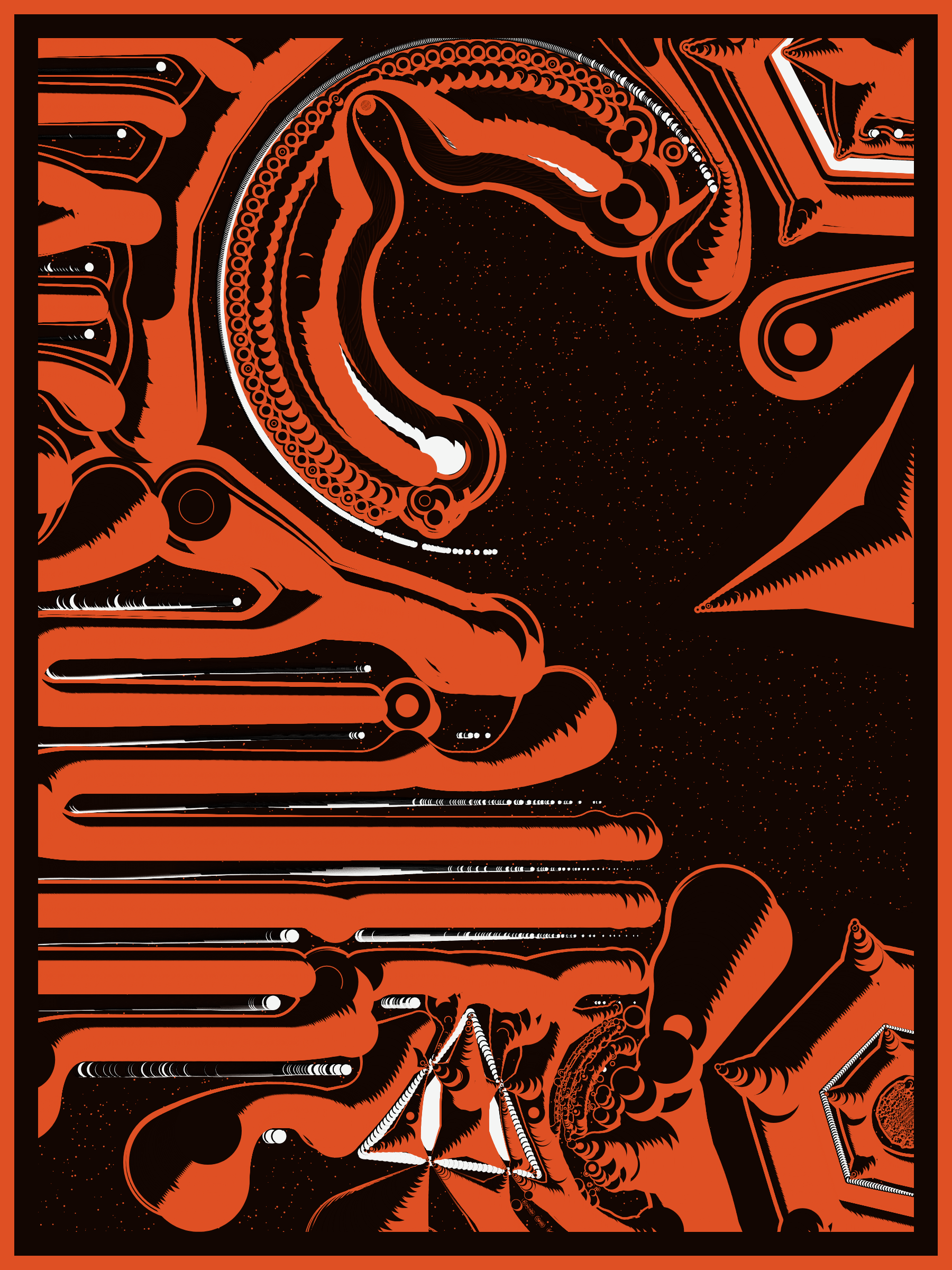 Art Blocks - Art Blocks v2 - Alien DNA #182 - NFT # 294000182