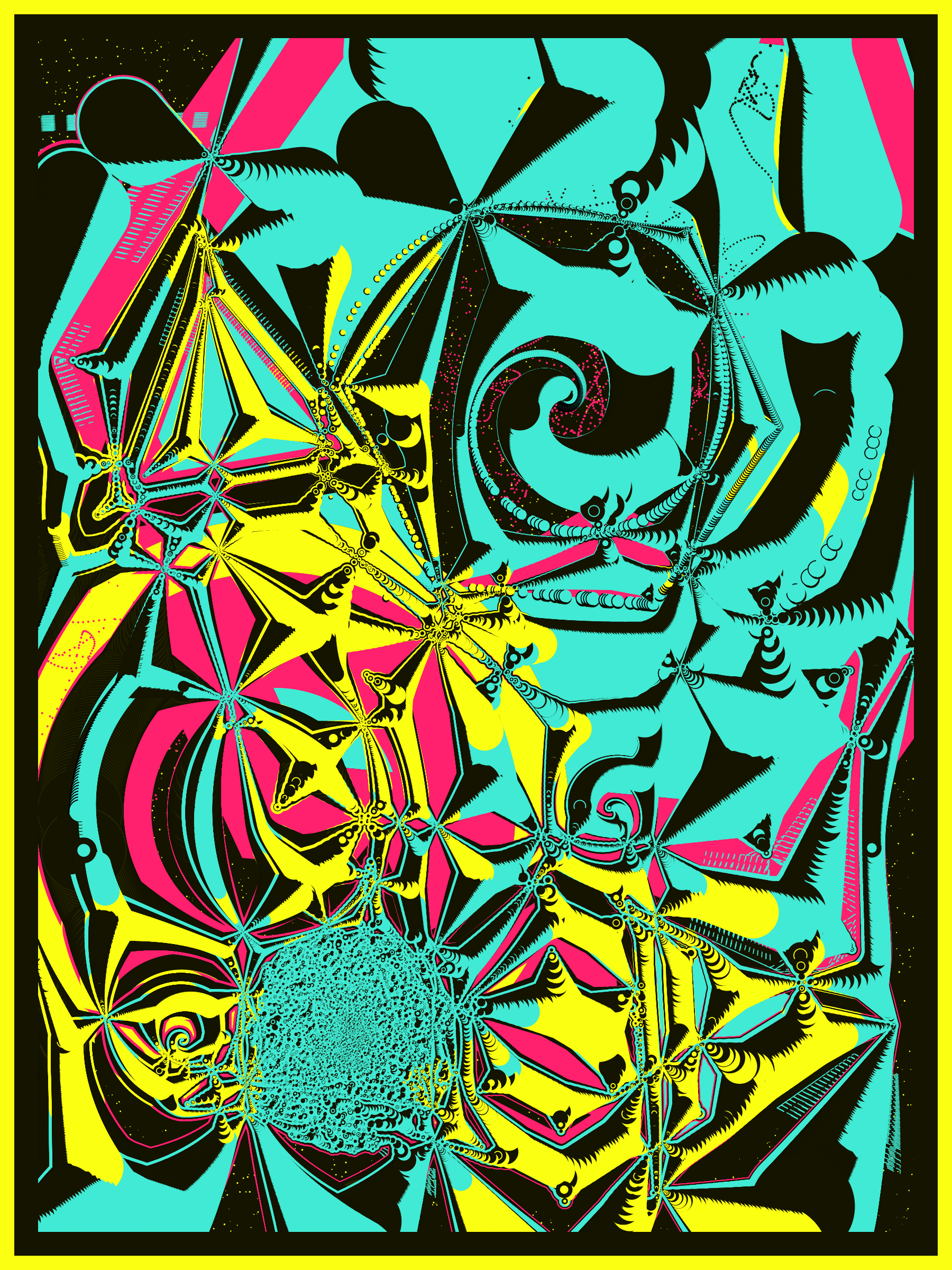 Art Blocks - Art Blocks v2 - Alien DNA #187 - NFT # 294000187