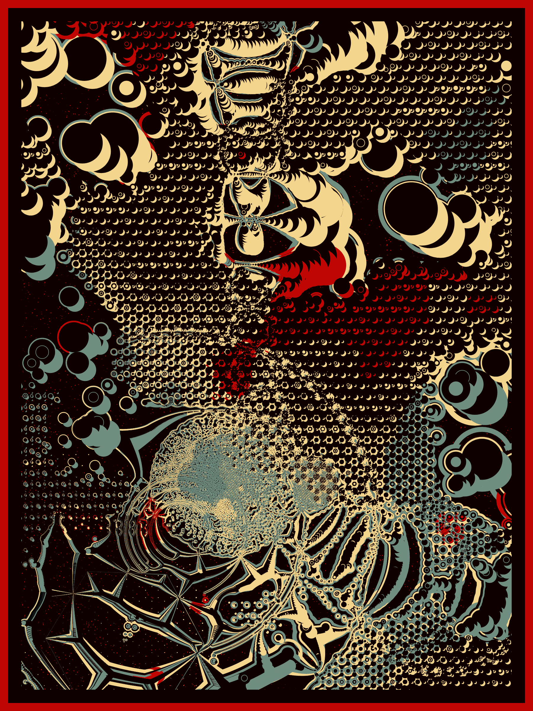 Art Blocks - Art Blocks v2 - Alien DNA #189 - NFT # 294000189