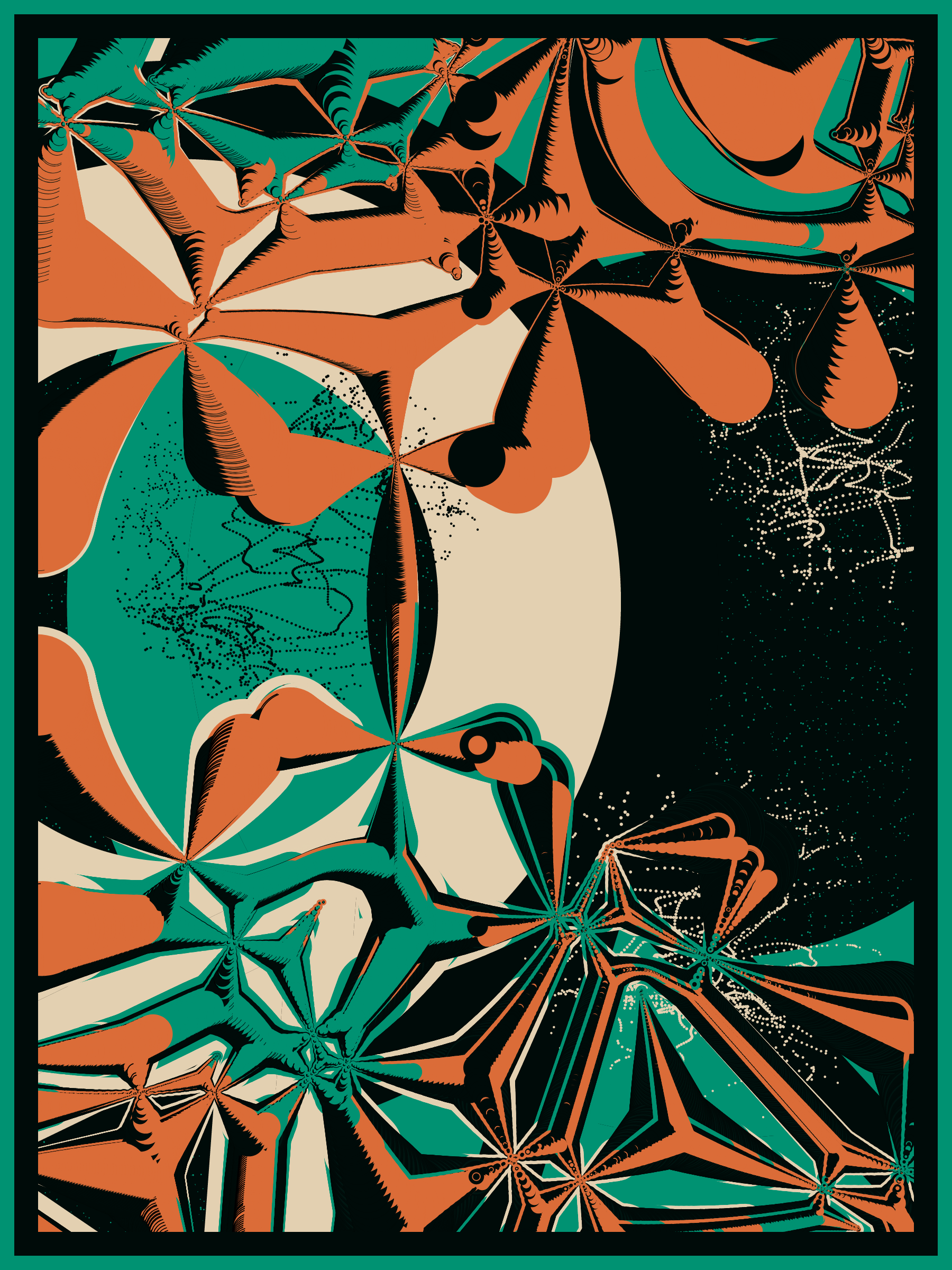 Art Blocks - Art Blocks v2 - Alien DNA #191 - NFT # 294000191