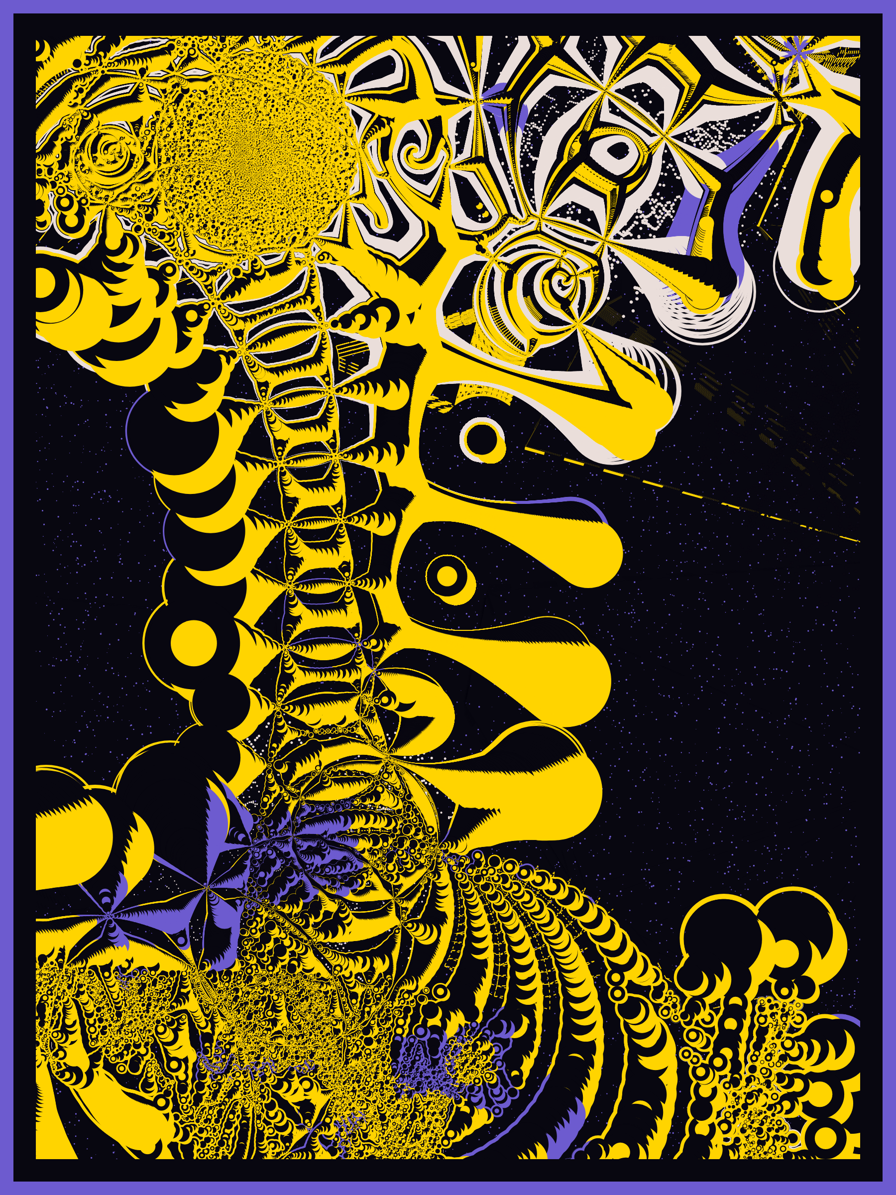 Art Blocks - Art Blocks v2 - Alien DNA #194 - NFT # 294000194