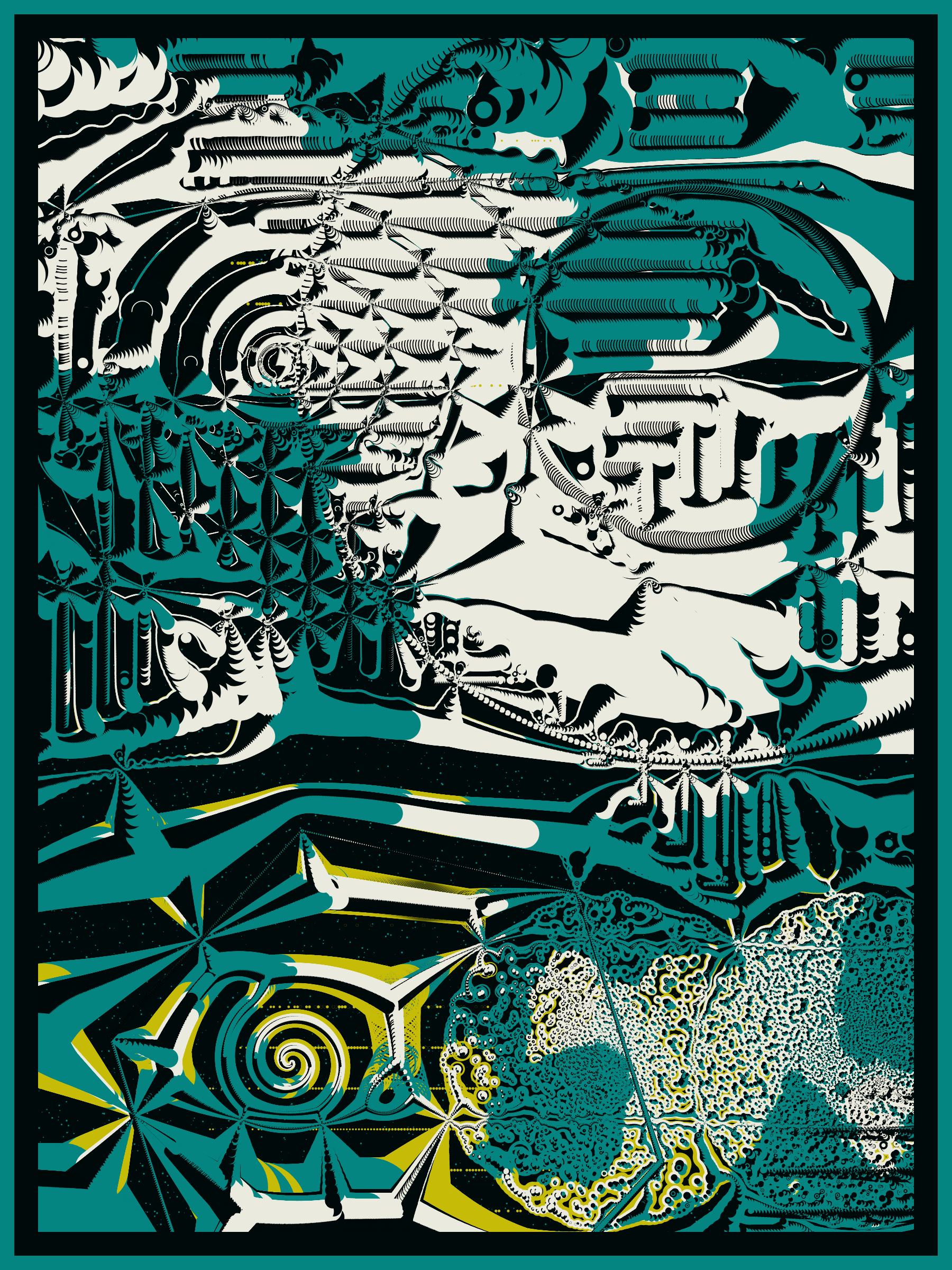 Art Blocks - Art Blocks v2 - Alien DNA #195 - NFT # 294000195