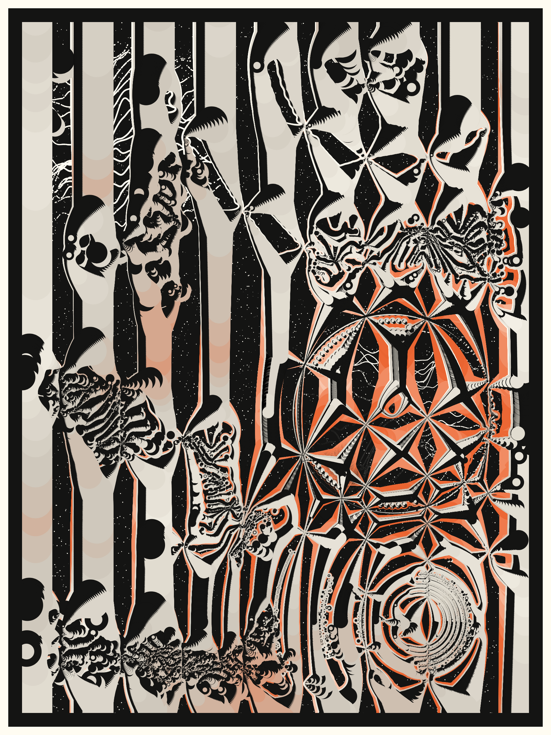 Art Blocks - Art Blocks v2 - Alien DNA #197 - NFT # 294000197