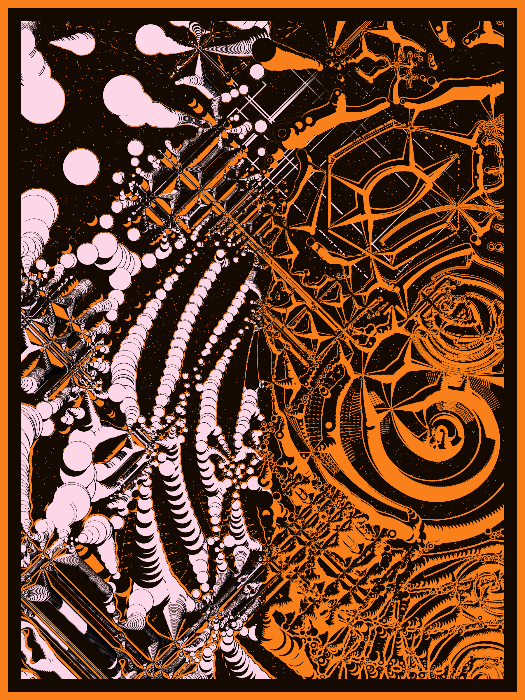 Art Blocks - Art Blocks v2 - Alien DNA #198 - NFT # 294000198