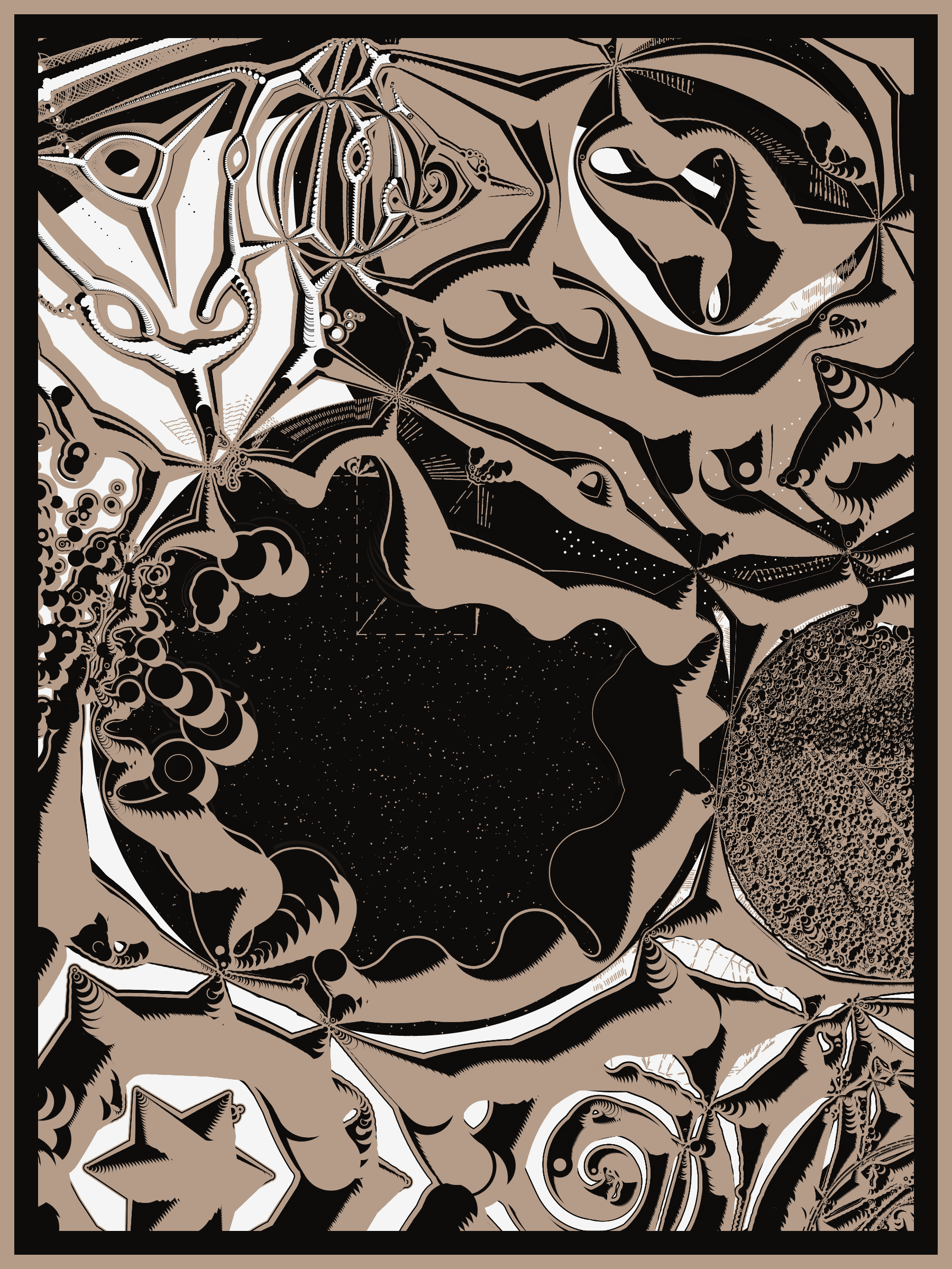 Art Blocks - Art Blocks v2 - Alien DNA #199 - NFT # 294000199