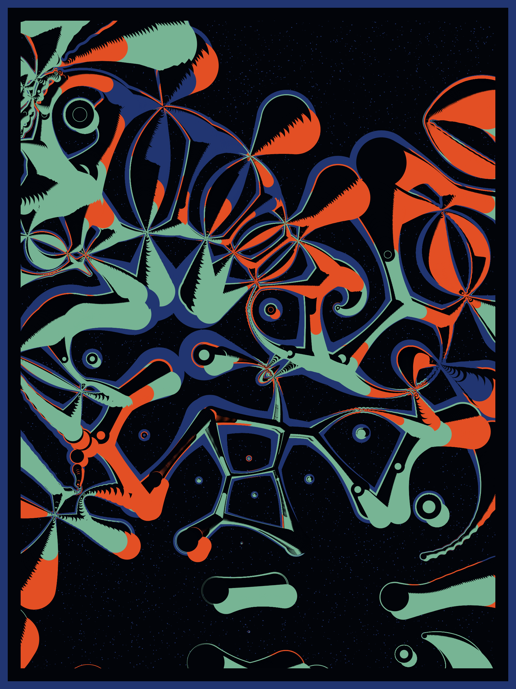 Art Blocks - Art Blocks v2 - Alien DNA #200 - NFT # 294000200