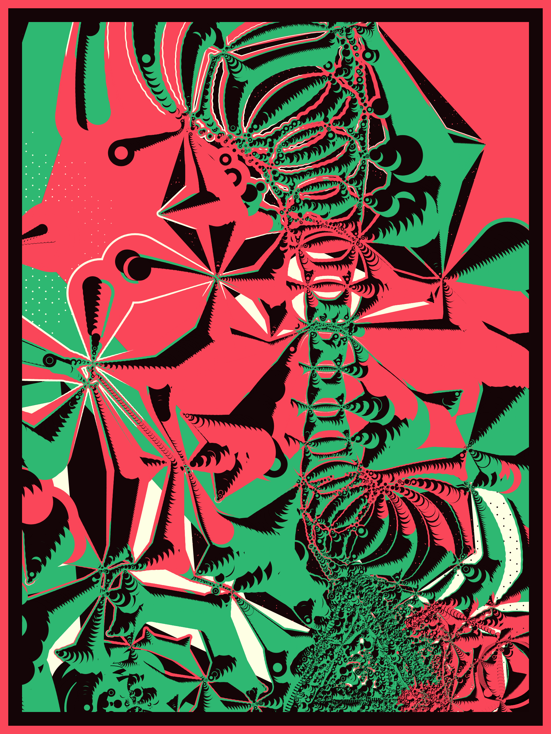 Art Blocks - Art Blocks v2 - Alien DNA #201 - NFT # 294000201