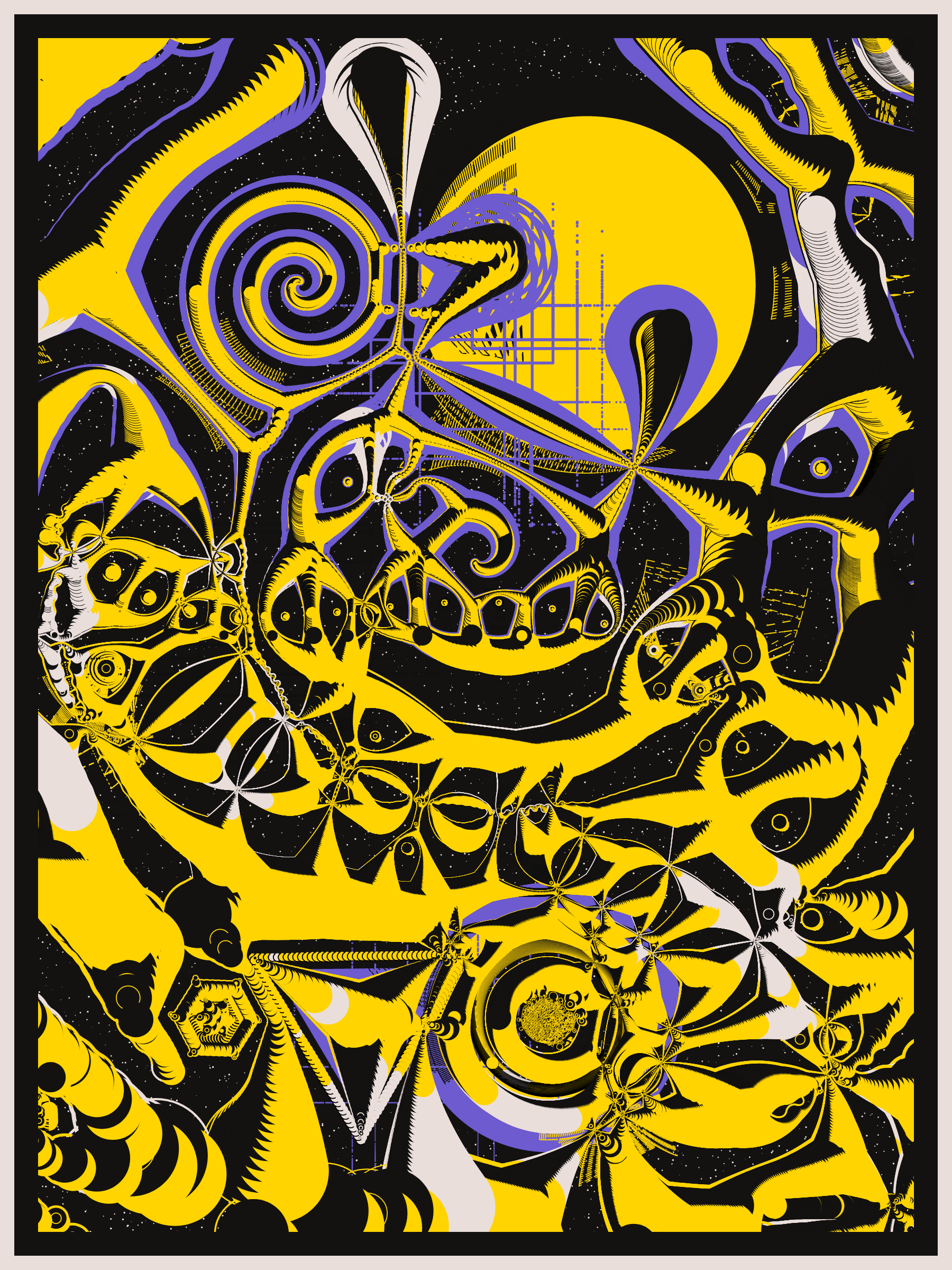 Art Blocks - Art Blocks v2 - Alien DNA #202 - NFT # 294000202