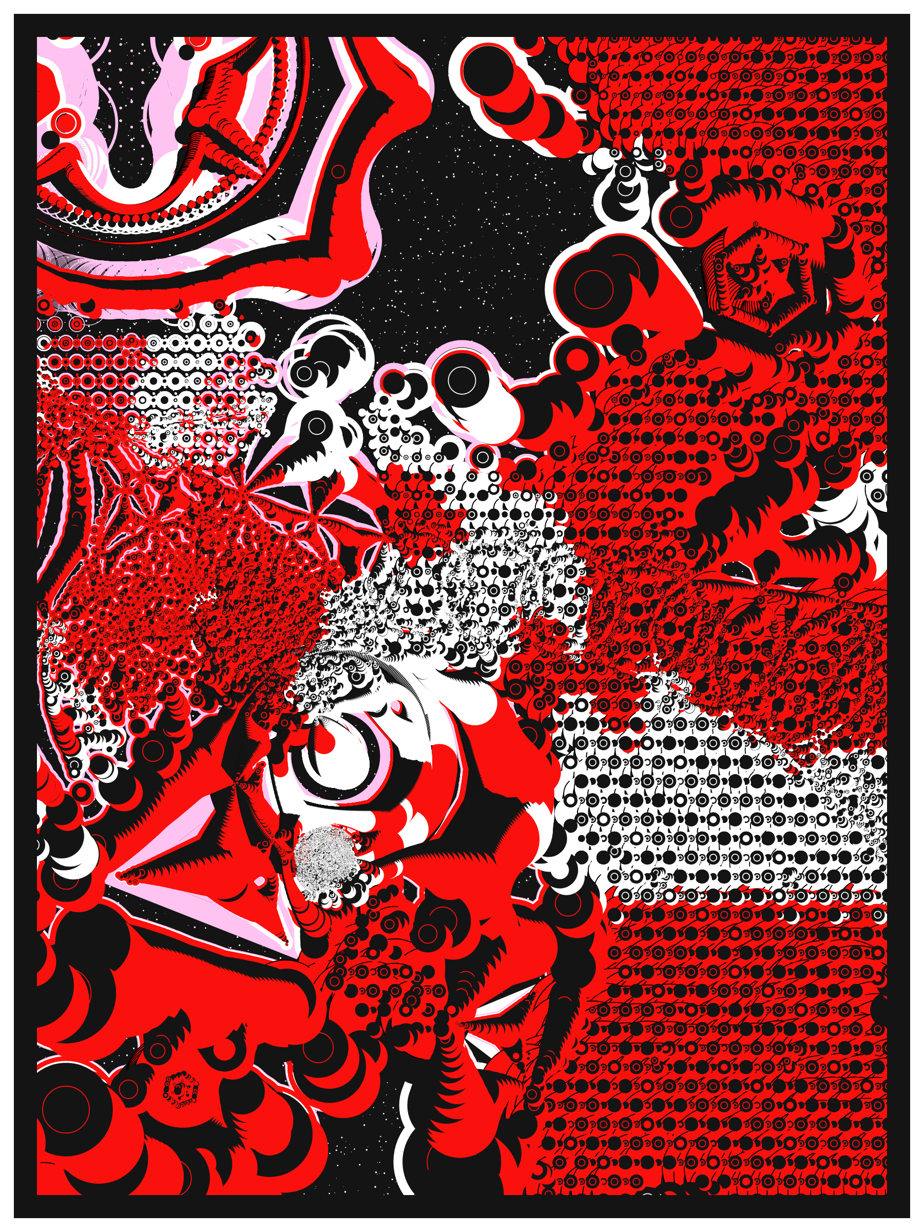 Art Blocks - Art Blocks v2 - Alien DNA #203 - NFT # 294000203