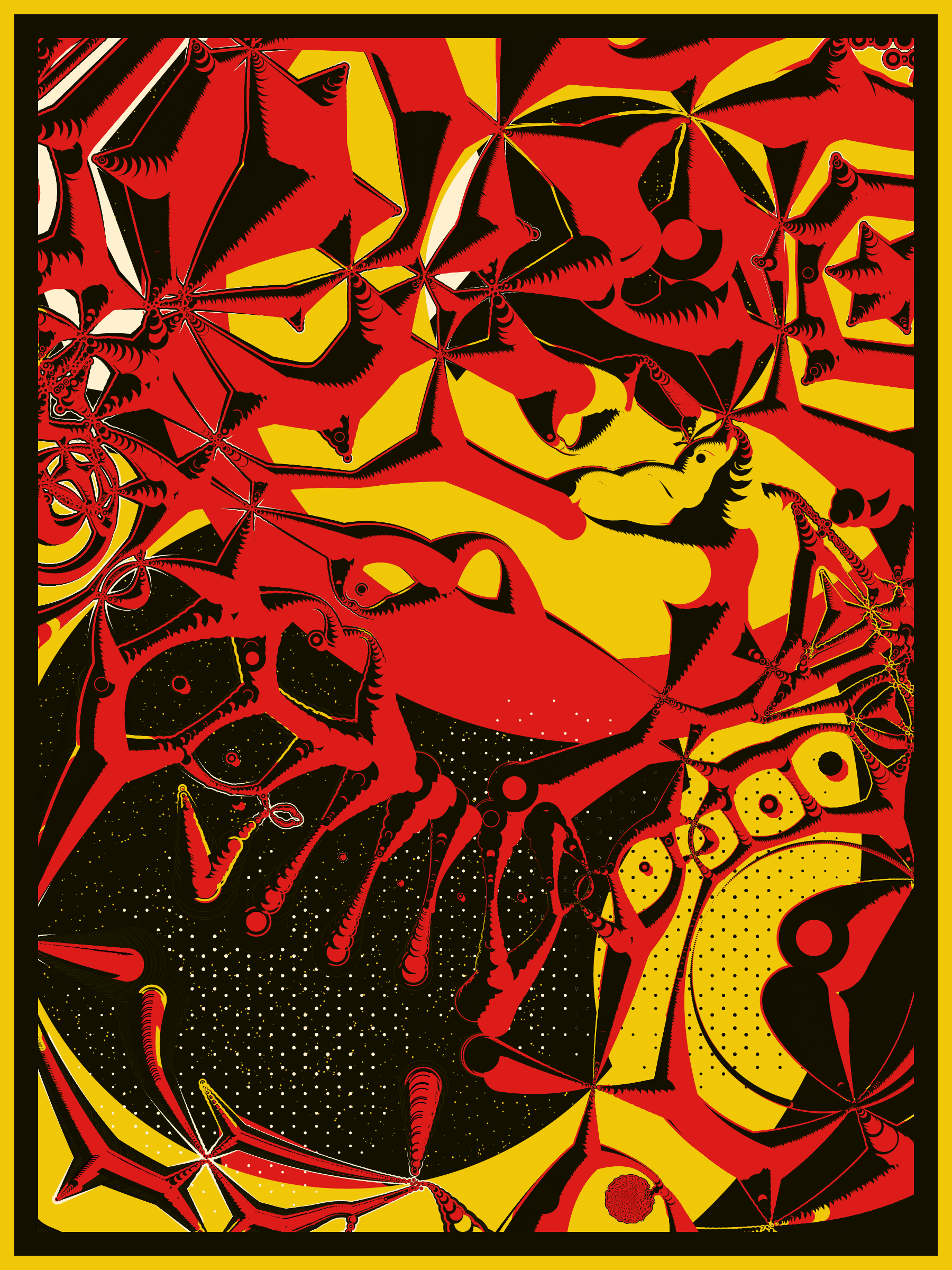 Art Blocks - Art Blocks v2 - Alien DNA #204 - NFT # 294000204