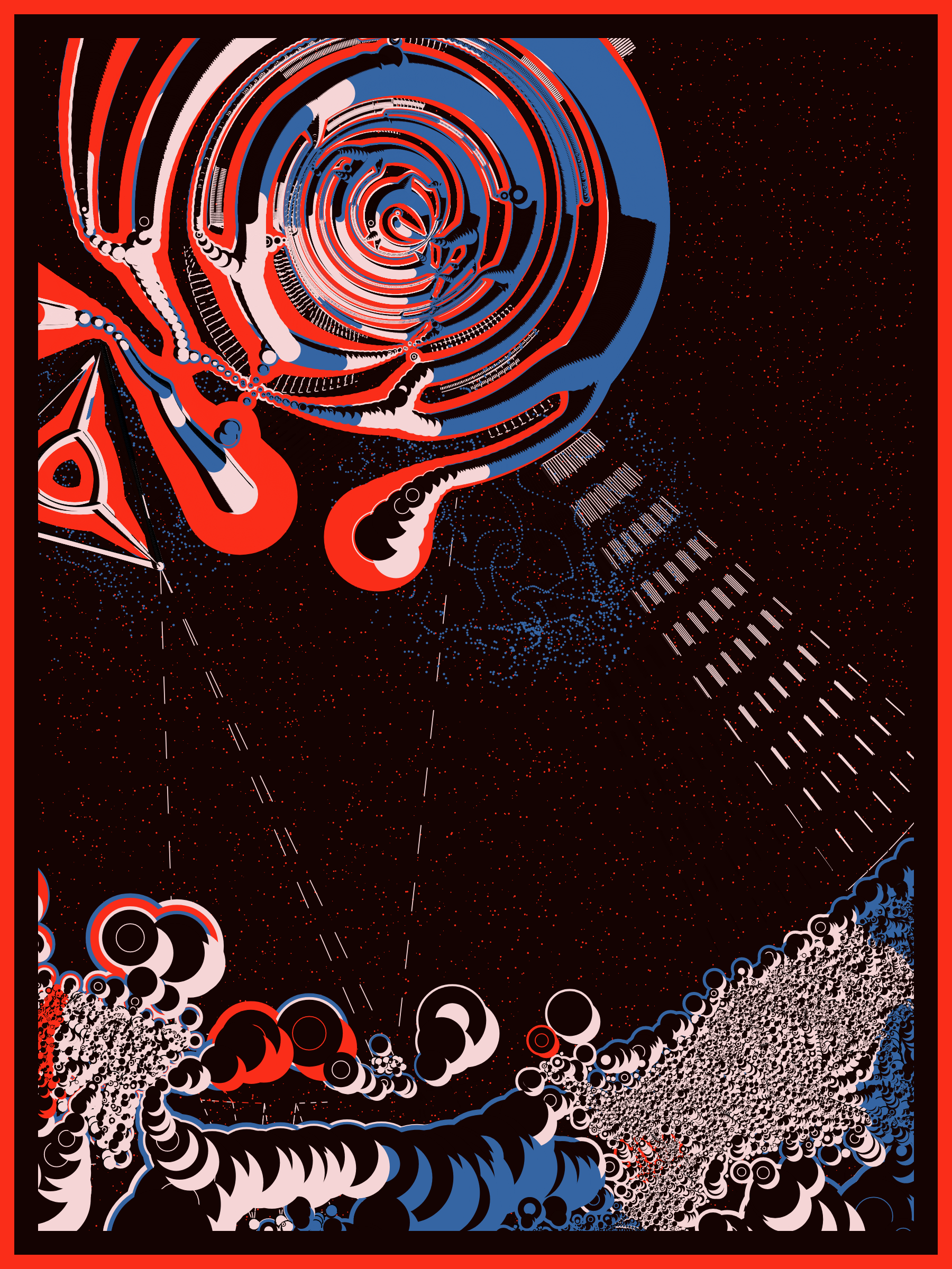 Art Blocks - Art Blocks v2 - Alien DNA #206 - NFT # 294000206