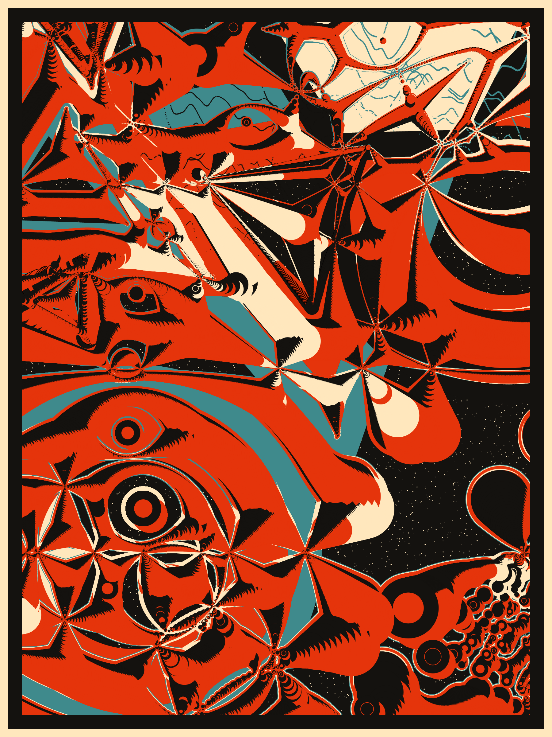 Art Blocks - Art Blocks v2 - Alien DNA #211 - NFT # 294000211