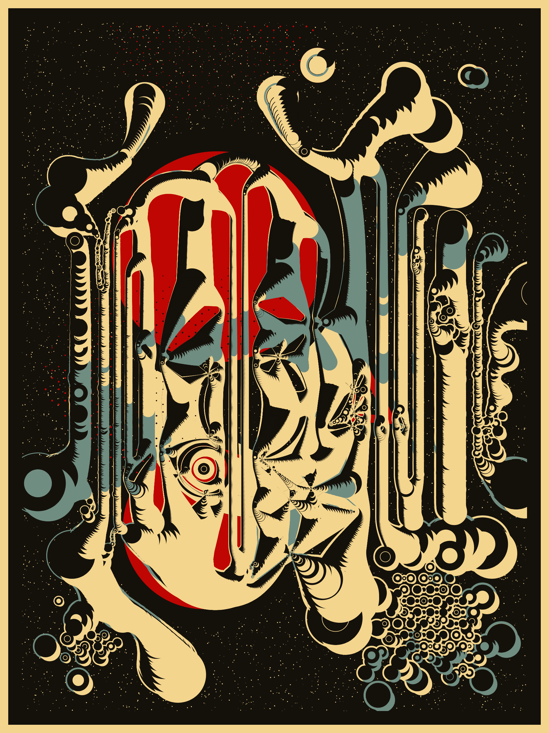 Art Blocks - Art Blocks v2 - Alien DNA #212 - NFT # 294000212