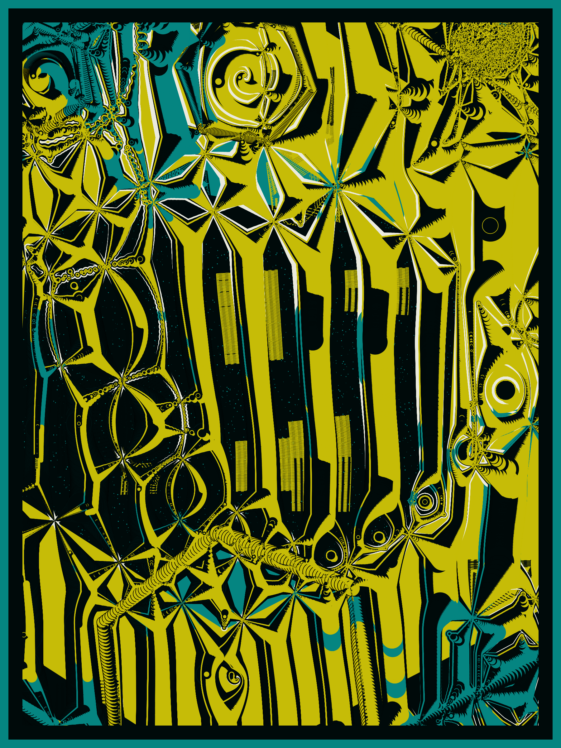 Art Blocks - Art Blocks v2 - Alien DNA #214 - NFT # 294000214