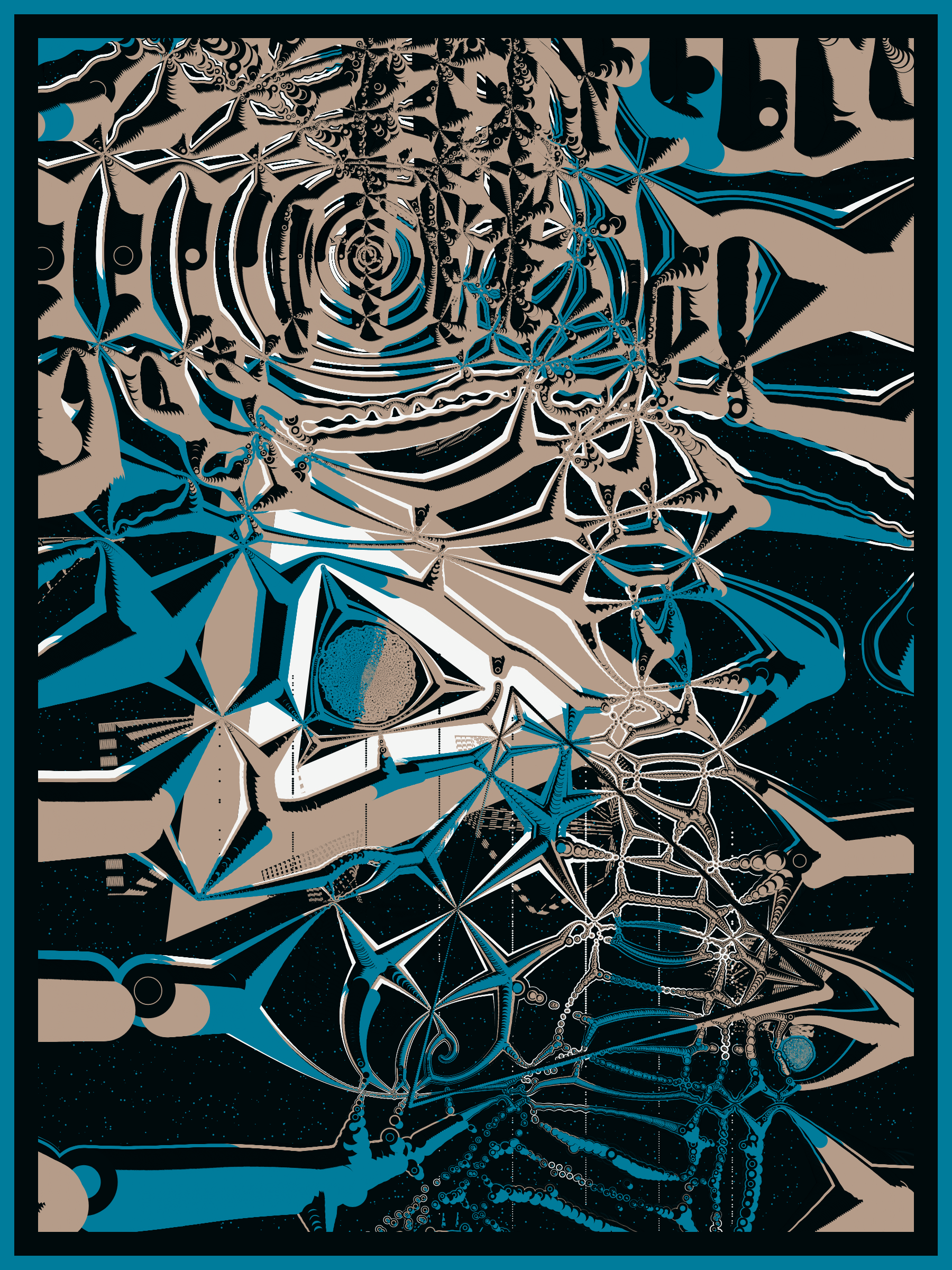 Art Blocks - Art Blocks v2 - Alien DNA #221 - NFT # 294000221