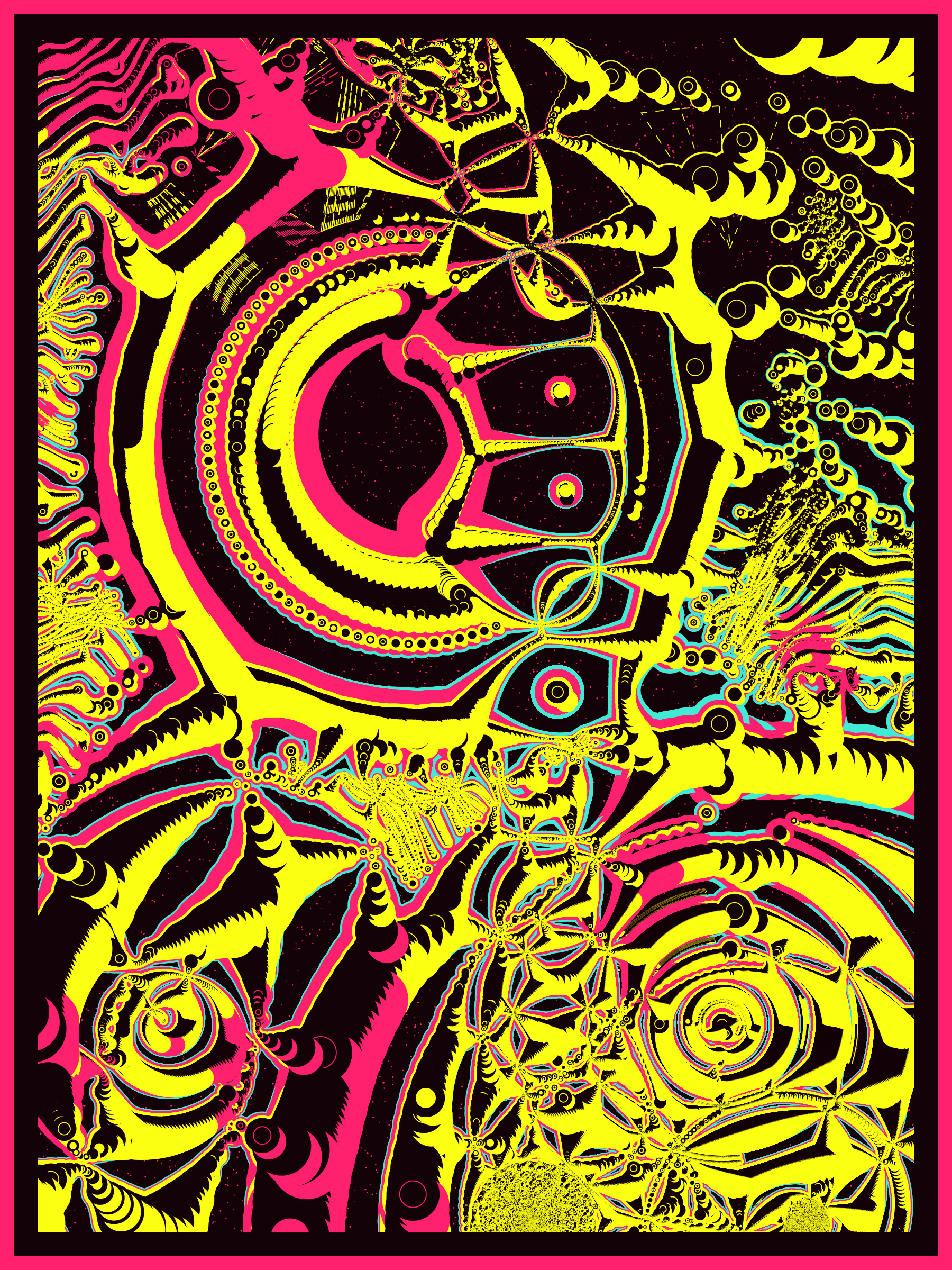 Art Blocks - Art Blocks v2 - Alien DNA #222 - NFT # 294000222