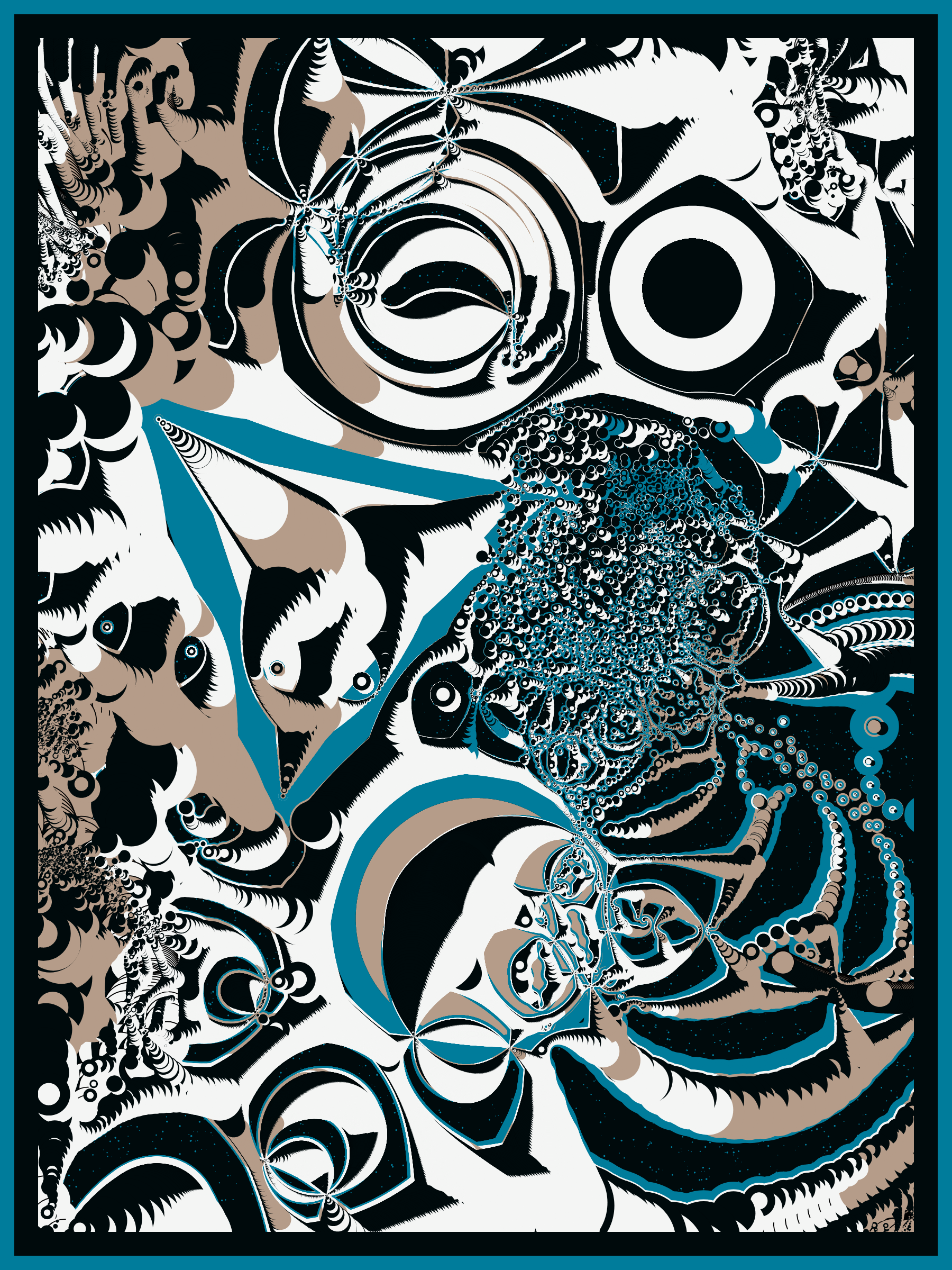 Art Blocks - Art Blocks v2 - Alien DNA #224 - NFT # 294000224