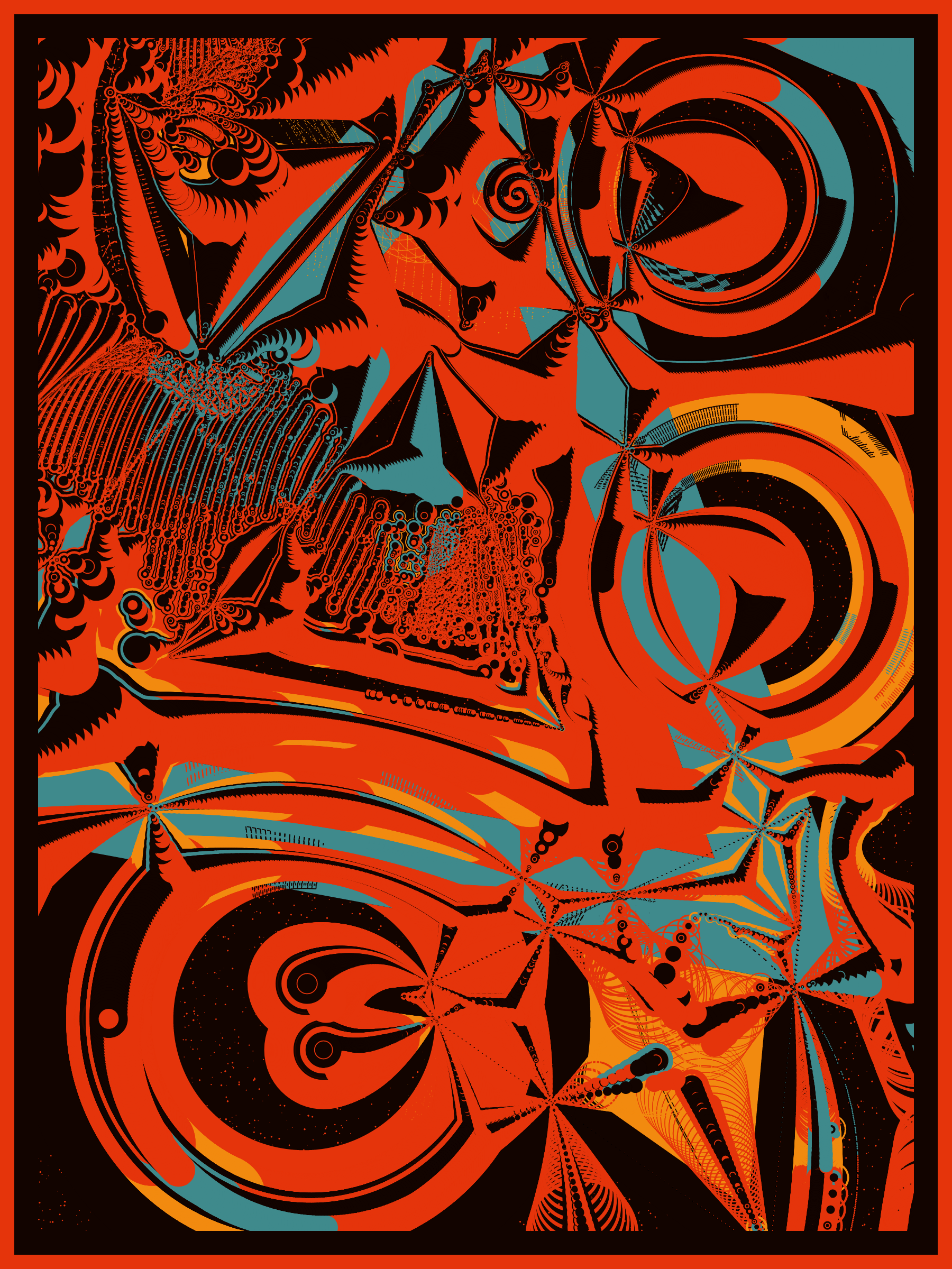 Art Blocks - Art Blocks v2 - Alien DNA #225 - NFT # 294000225