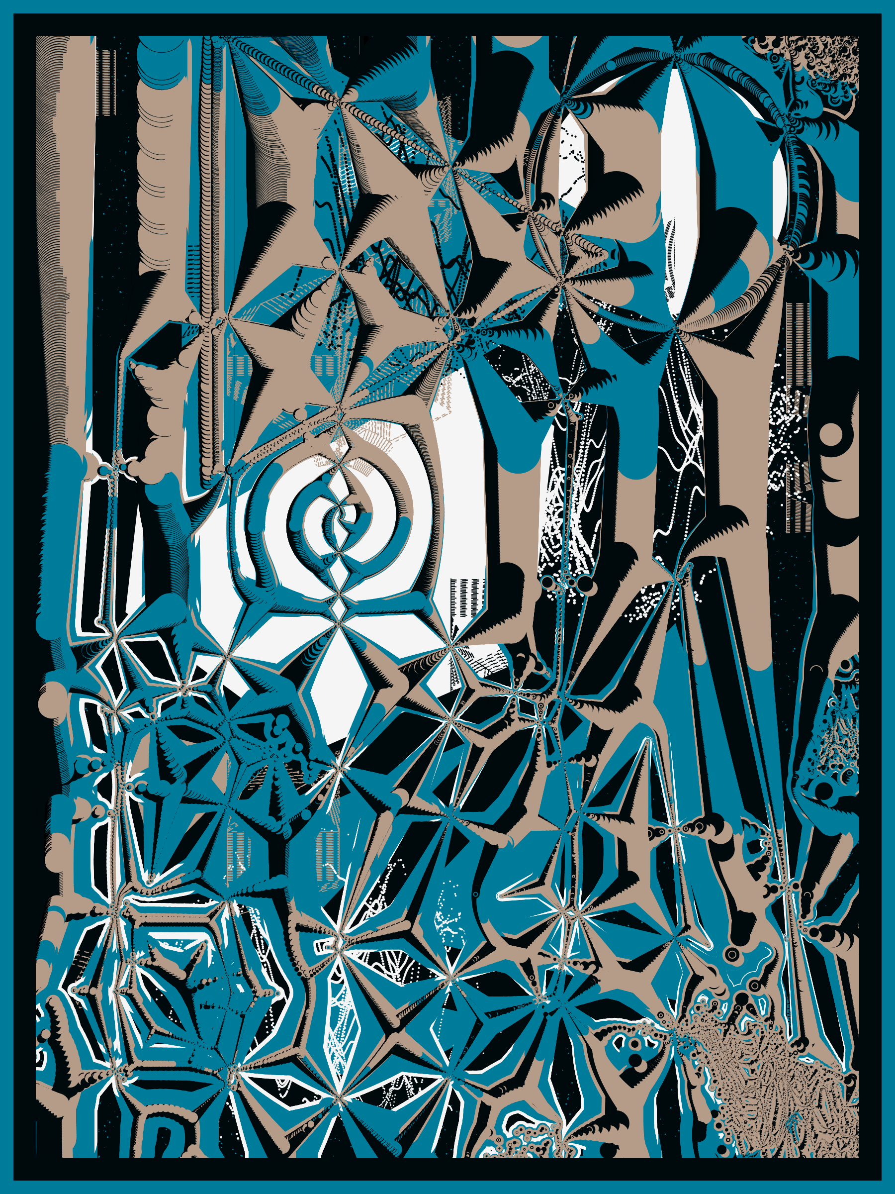 Art Blocks - Art Blocks v2 - Alien DNA #228 - NFT # 294000228