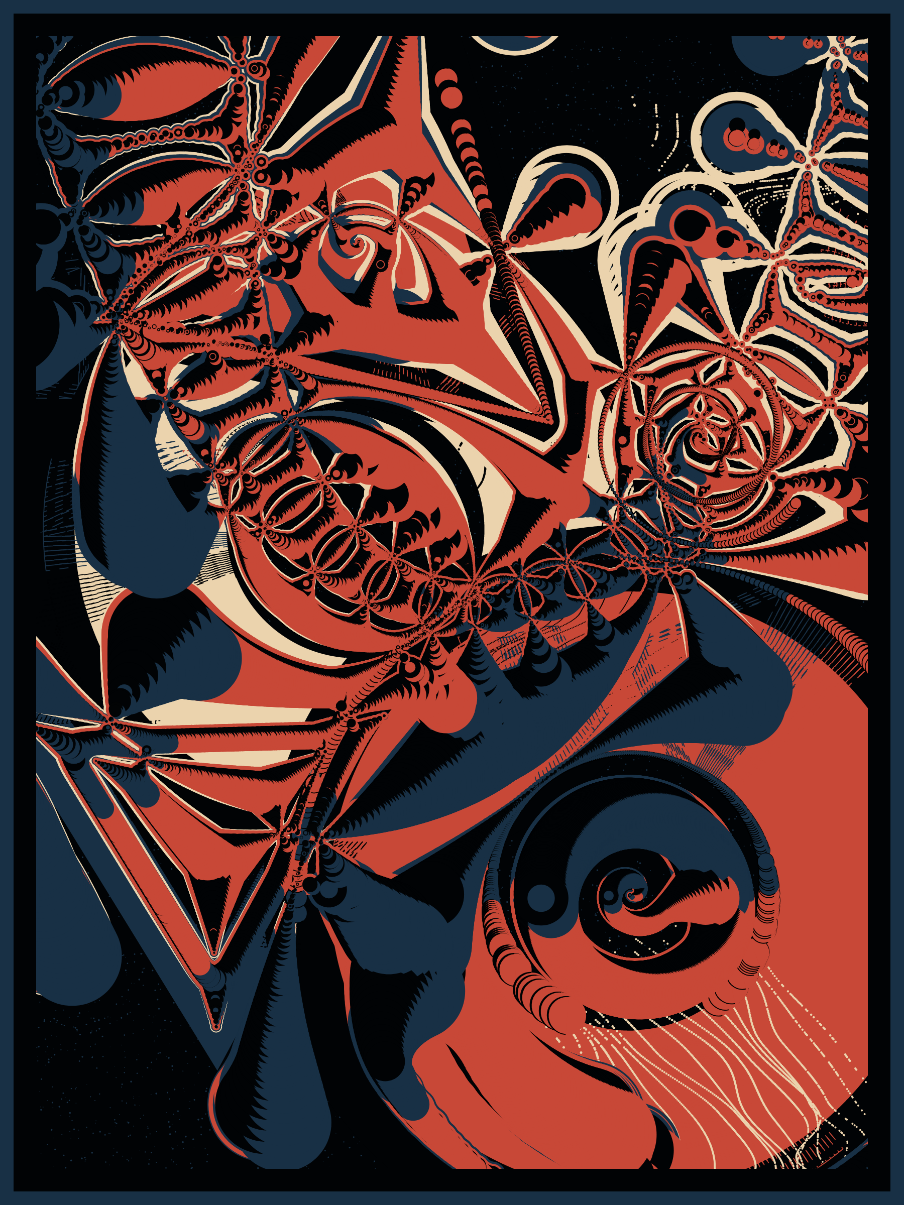 Art Blocks - Art Blocks v2 - Alien DNA #233 - NFT # 294000233