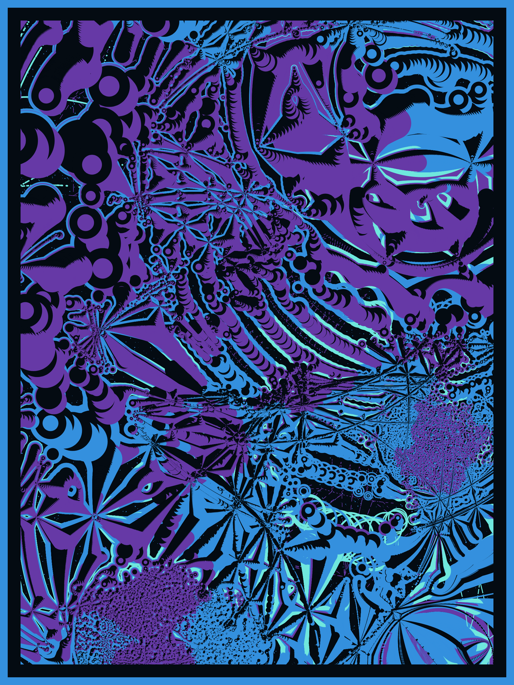 Art Blocks - Art Blocks v2 - Alien DNA #240 - NFT # 294000240