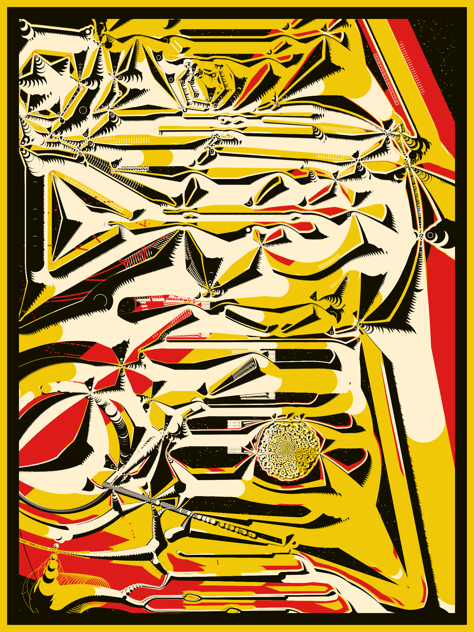 Art Blocks - Art Blocks v2 - Alien DNA #243 - NFT # 294000243