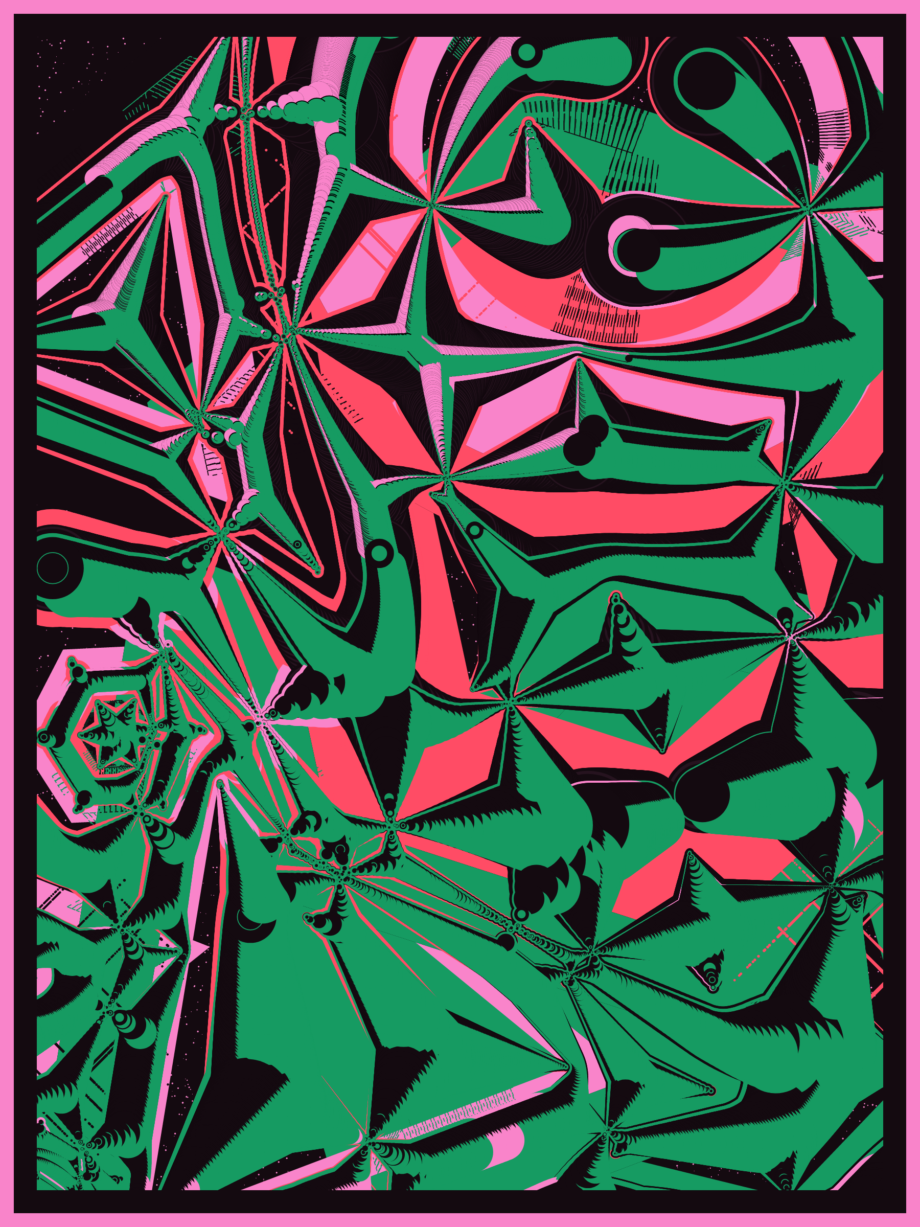 Art Blocks - Art Blocks v2 - Alien DNA #246 - NFT # 294000246