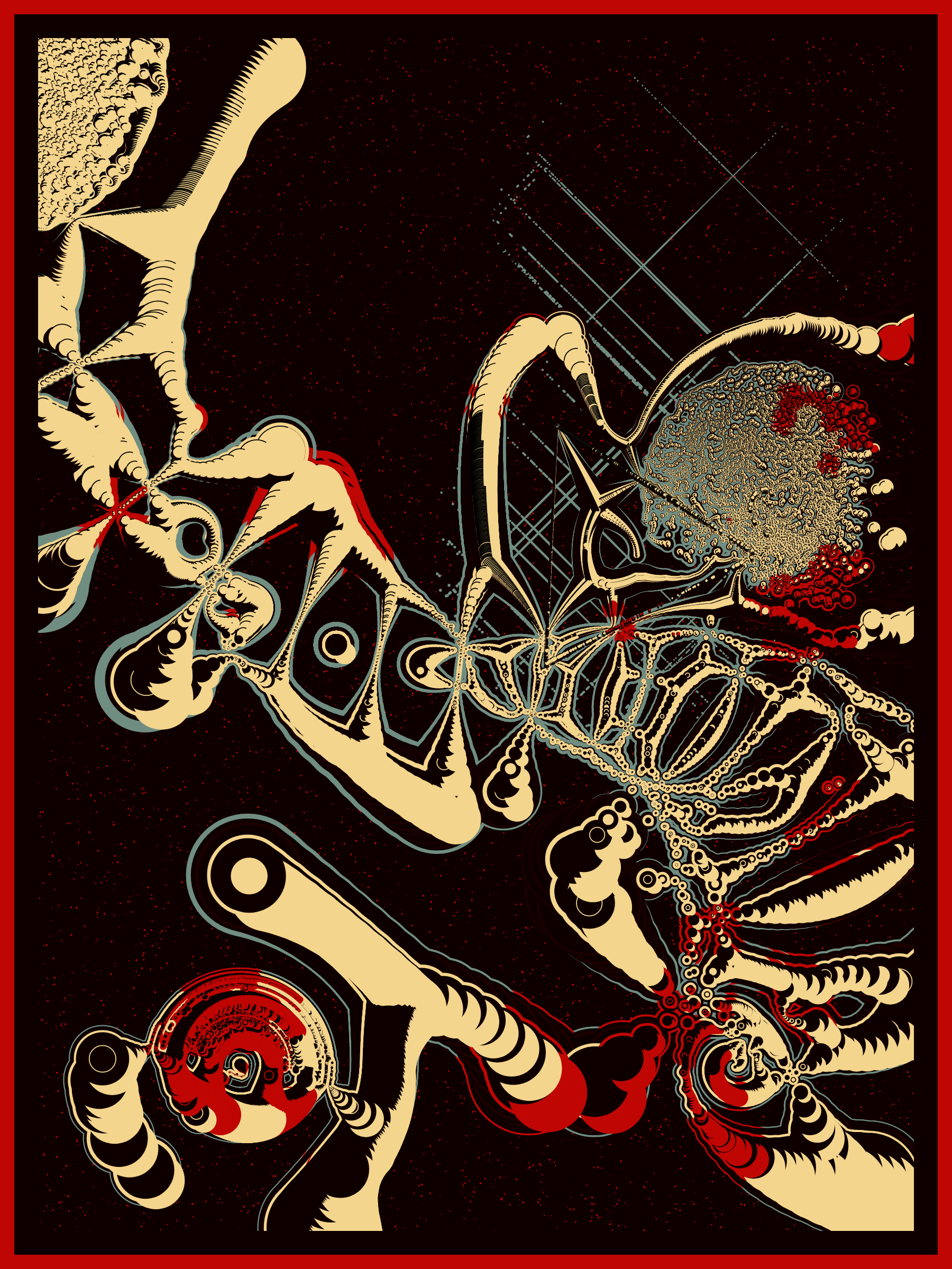 Art Blocks - Art Blocks v2 - Alien DNA #248 - NFT # 294000248