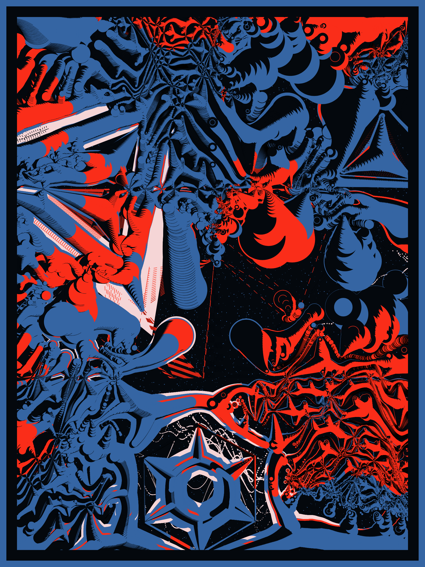 Art Blocks - Art Blocks v2 - Alien DNA #250 - NFT # 294000250