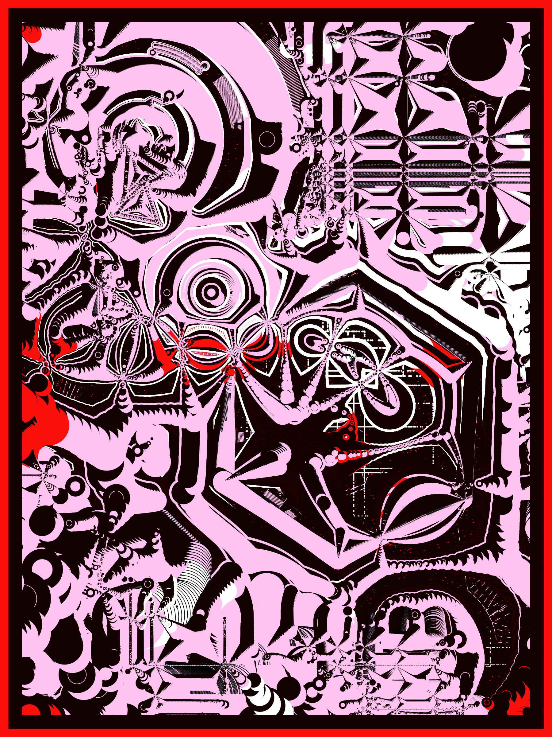 Art Blocks - Art Blocks v2 - Alien DNA #251 - NFT # 294000251