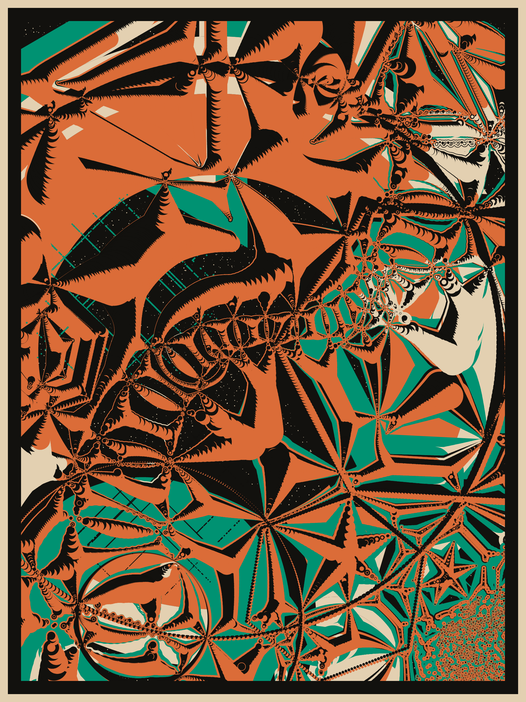 Art Blocks - Art Blocks v2 - Alien DNA #260 - NFT # 294000260