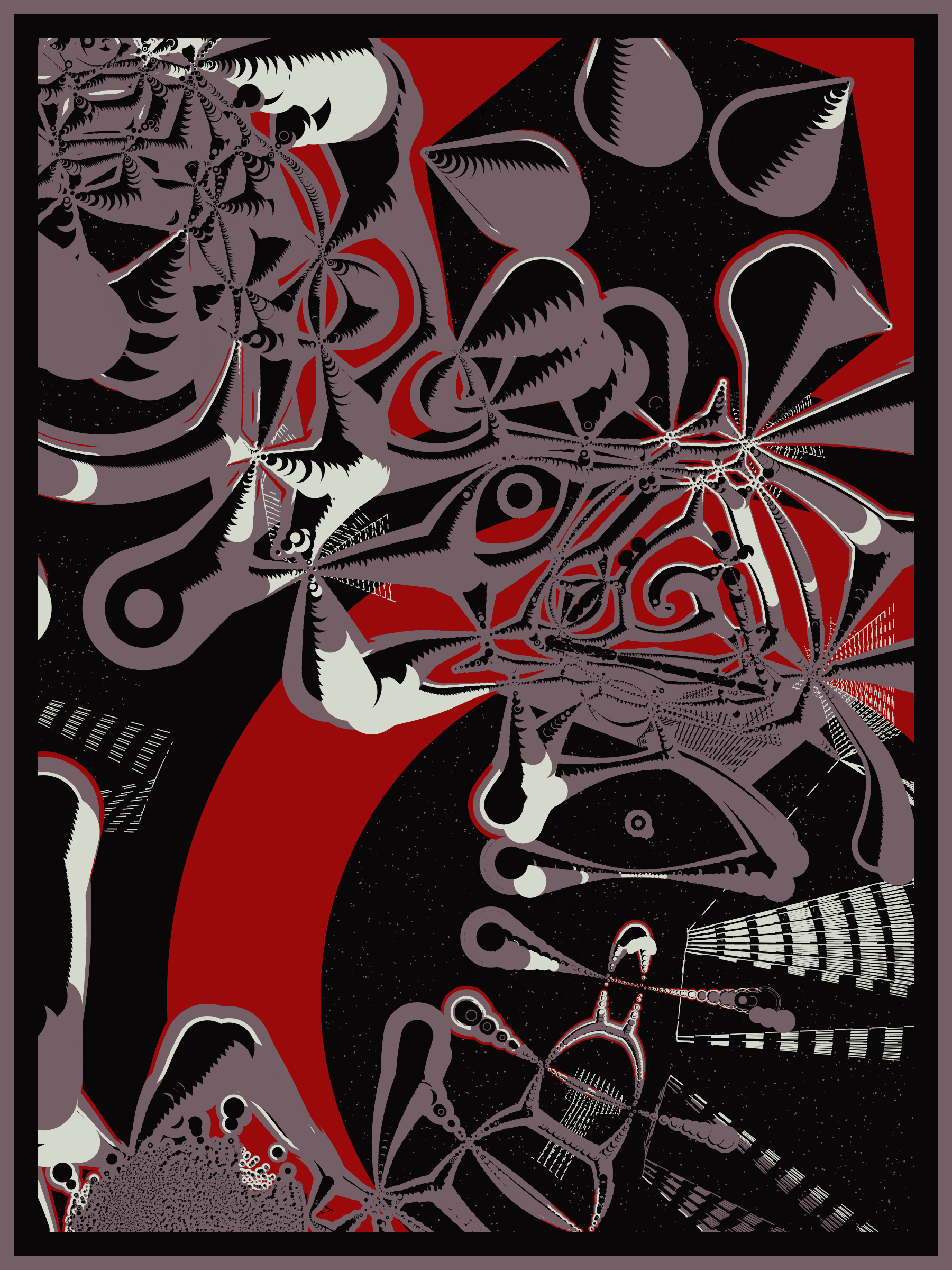 Art Blocks - Art Blocks v2 - Alien DNA #261 - NFT # 294000261